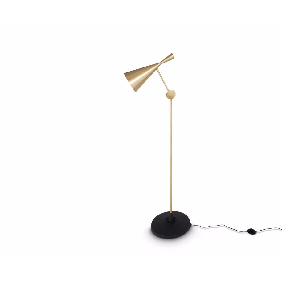 Stojací lampa BEAT zlatá