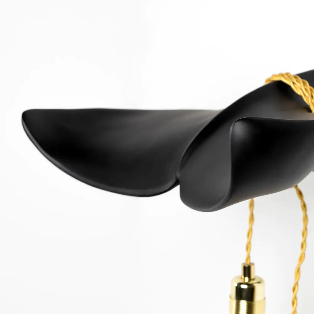 Wall lamp THE TAIL WILL FOLLOW black
