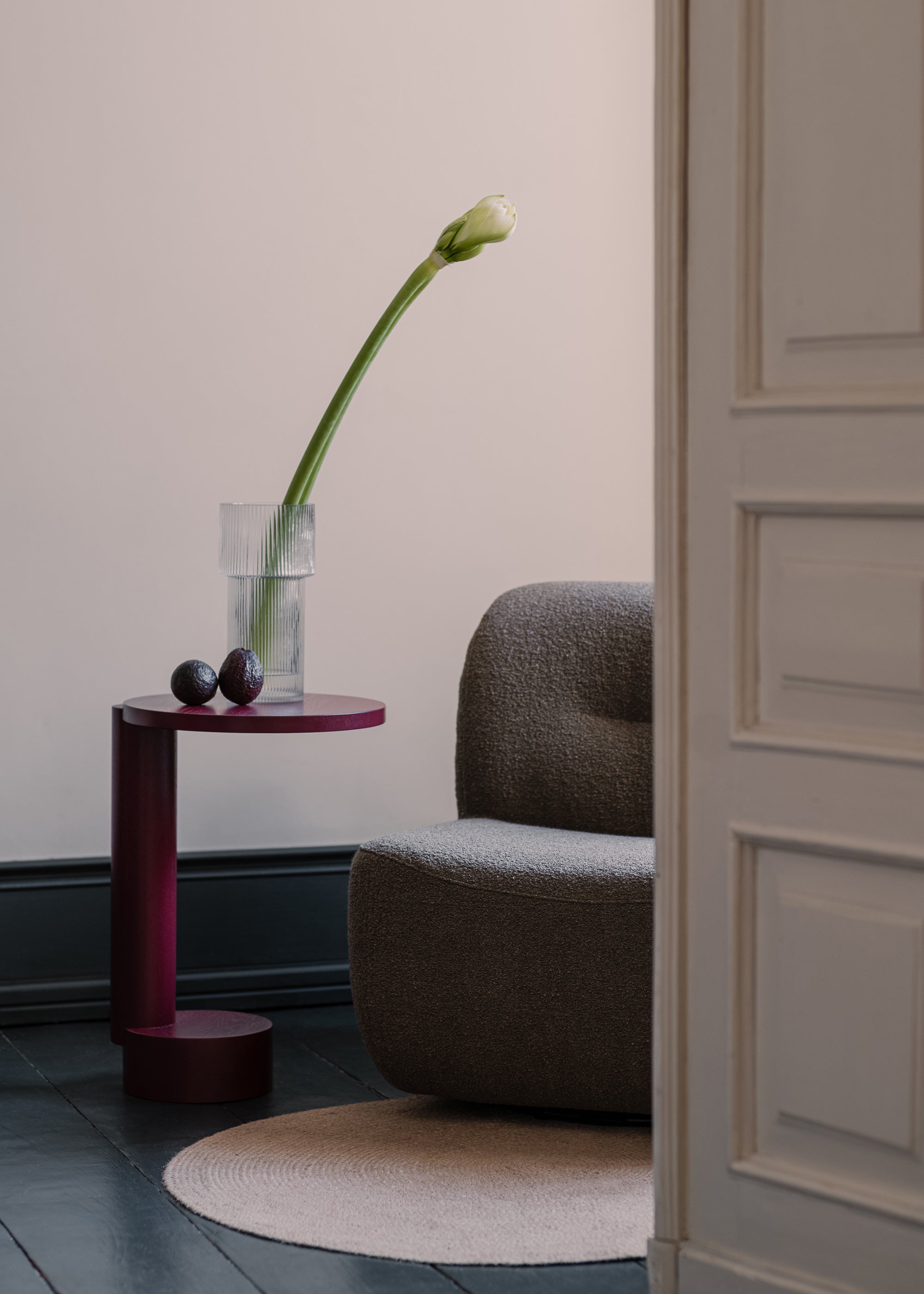 BOLD Cream Side Table