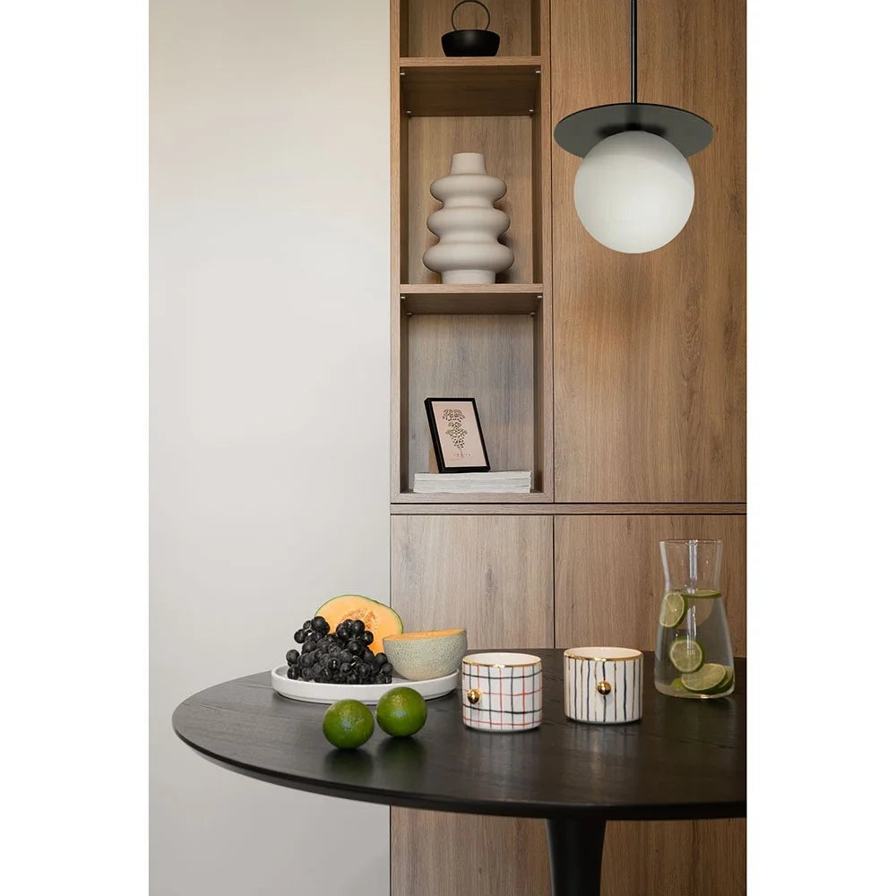 Závěsné svítidlo BORRA černé