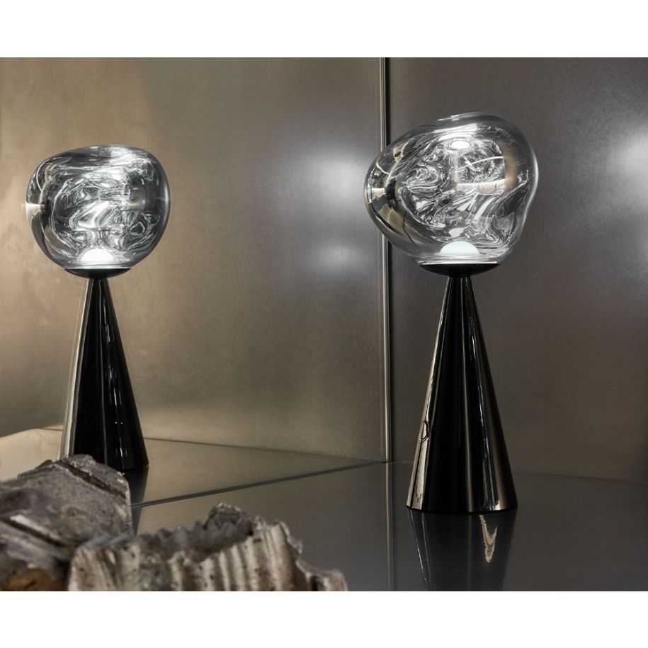 Přenosná lampa MELT černá