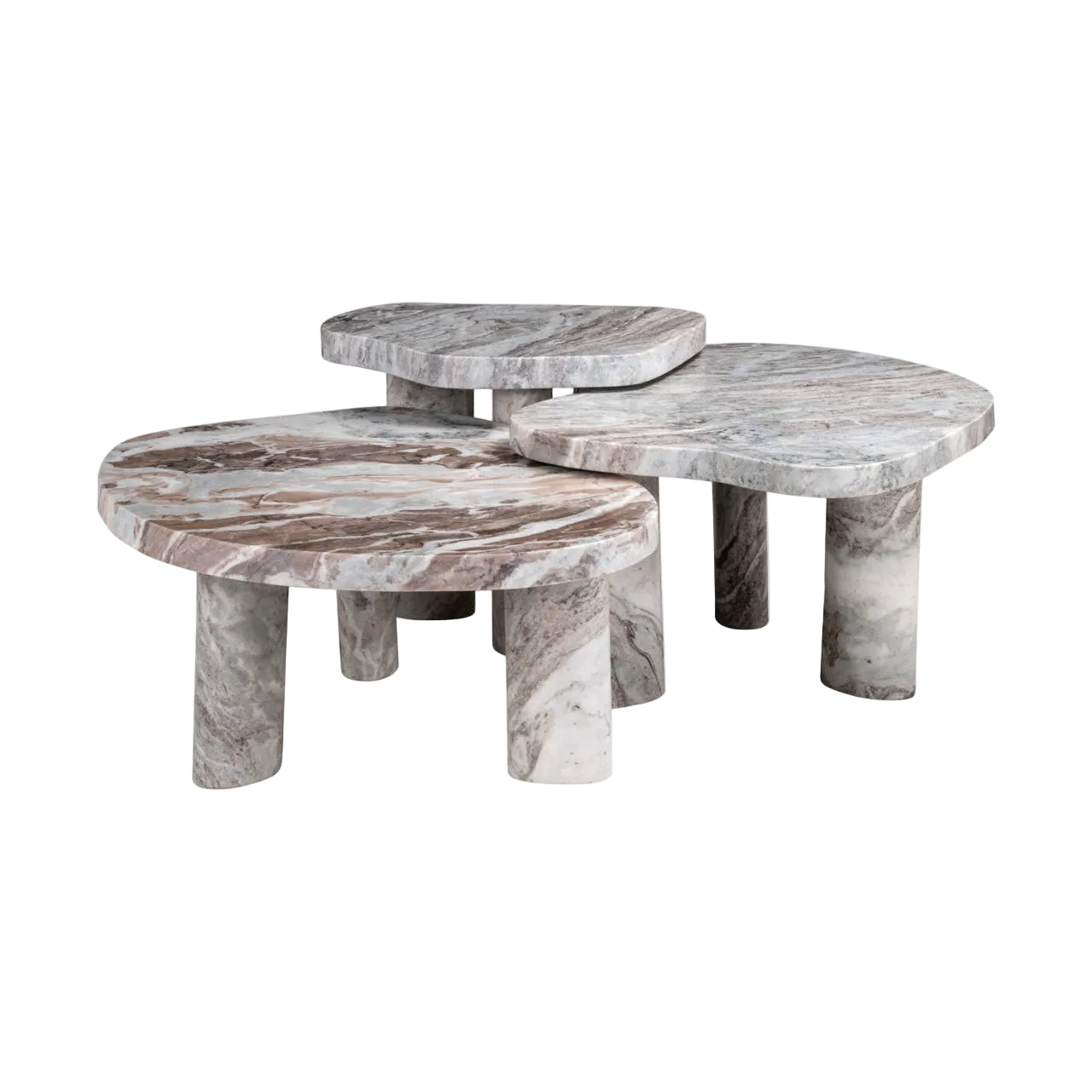 CAMINO Marble Coffee Table Set