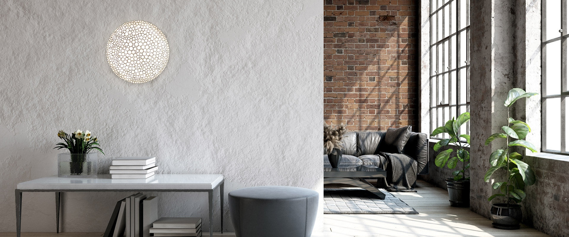 Nástěnná lampa CALIPSO bílá