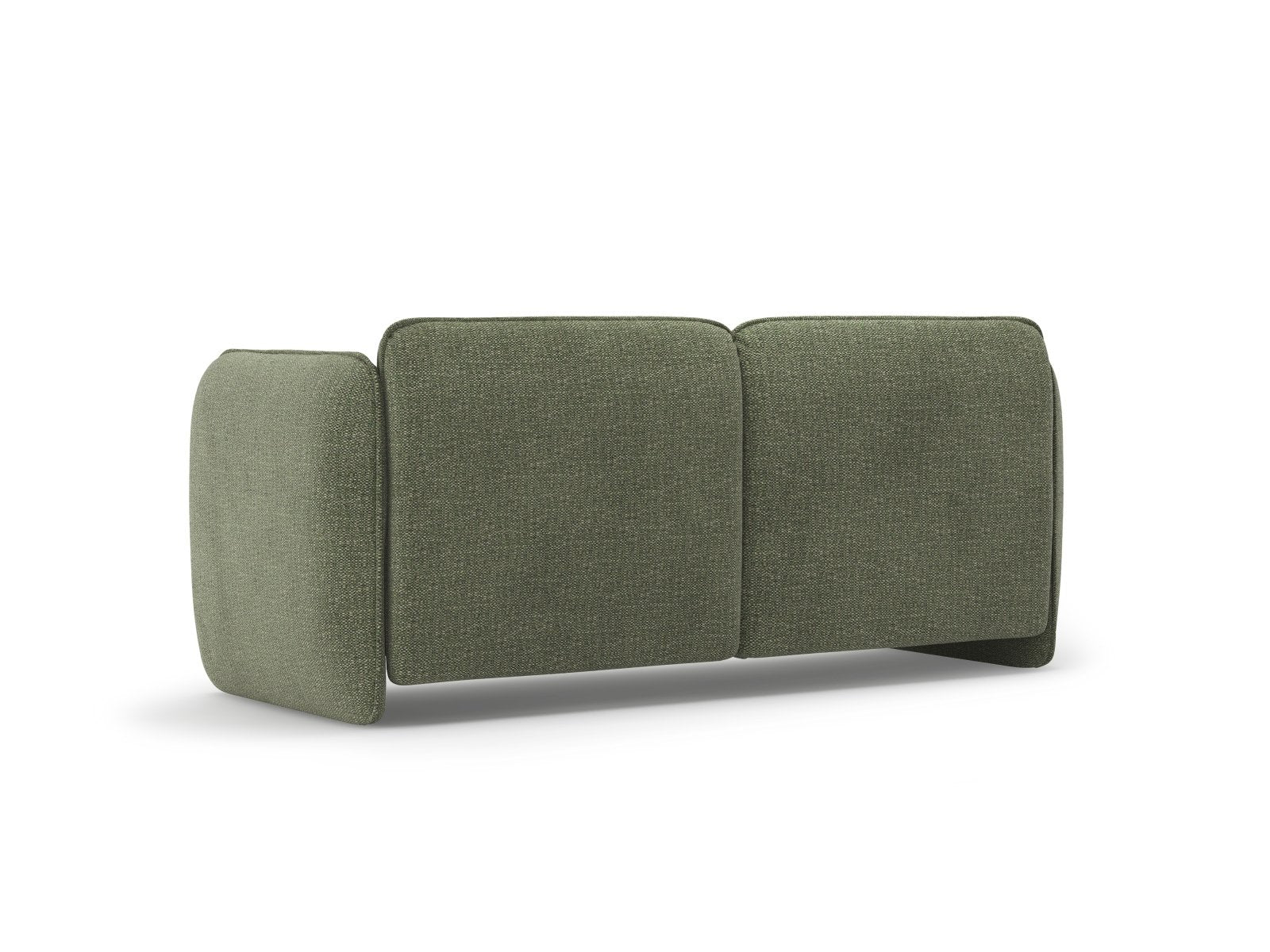Sofa pro 2 osoby GEORGIA zelený šenil