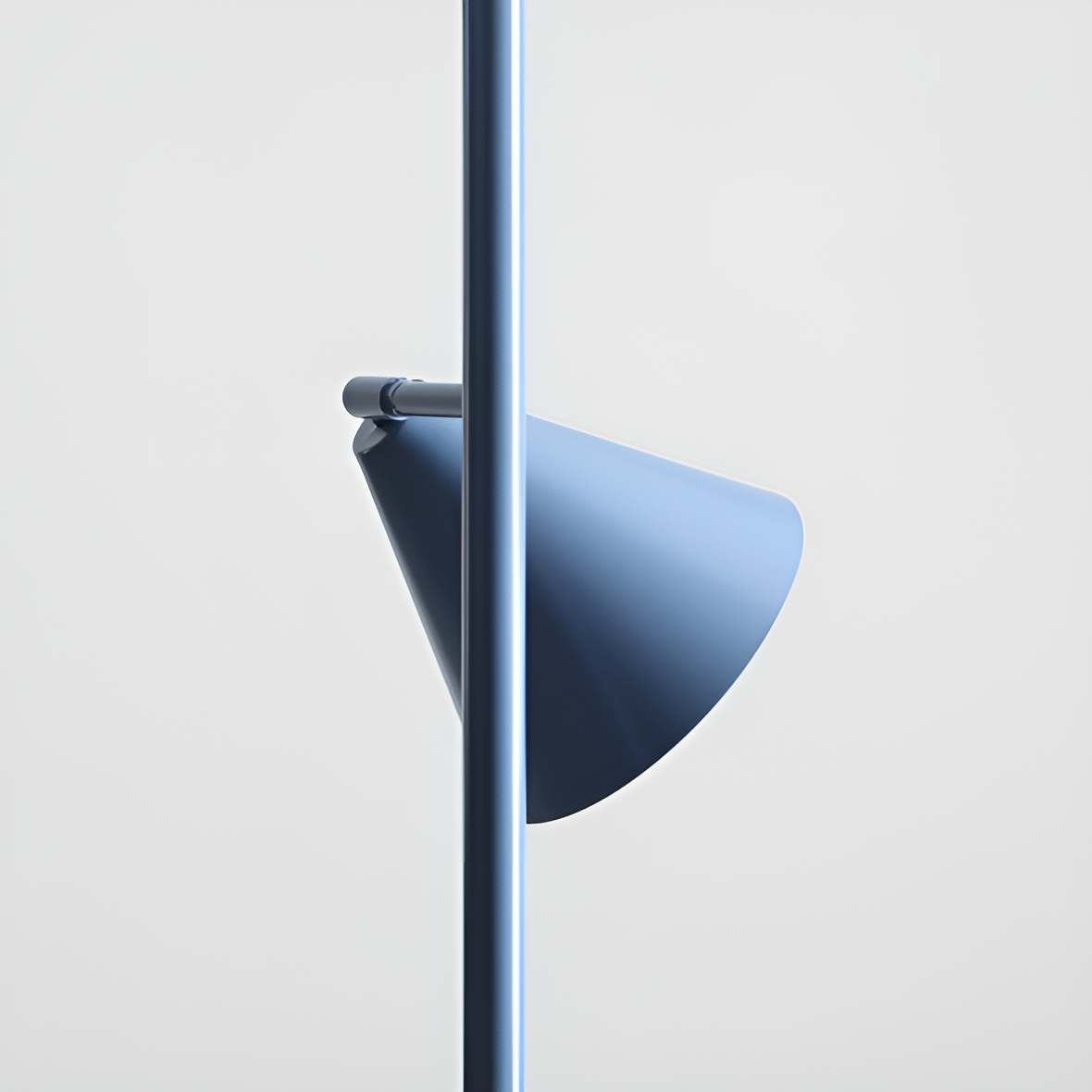 Stojací lampa FORM DUO modrá