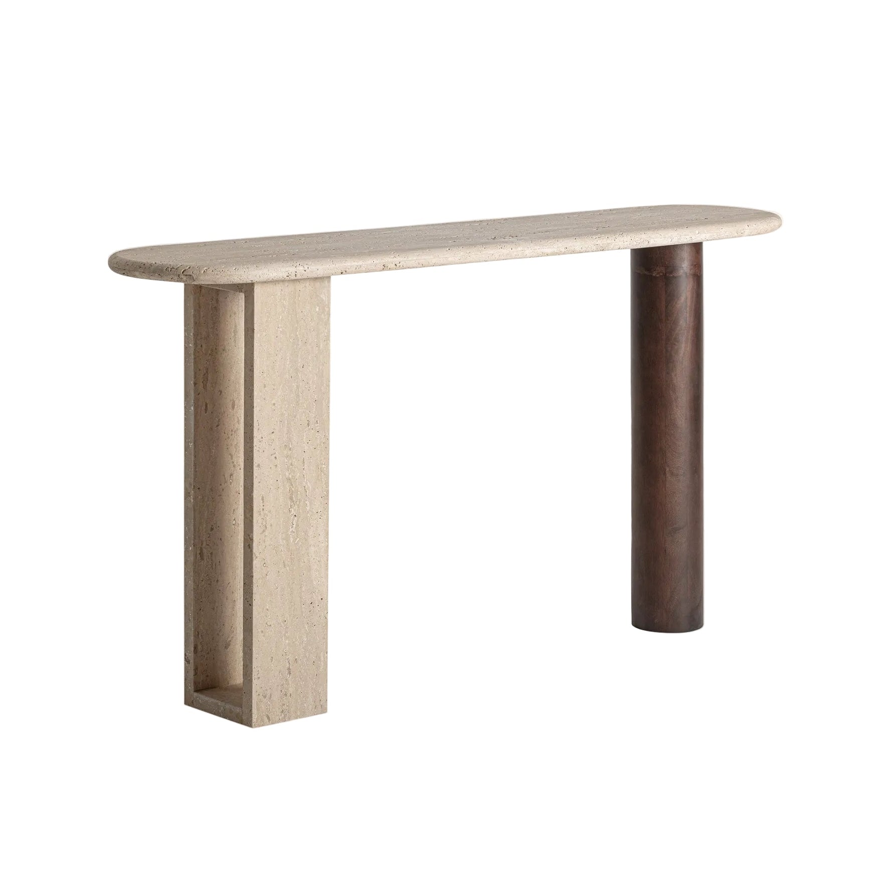 CLARE Console Travertine