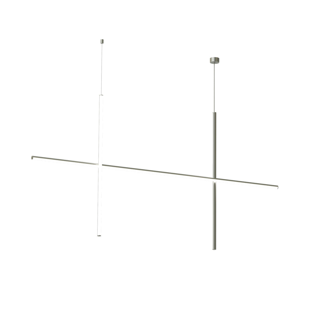 Lampa wisząca COORDINATES 2 CL III srebrny – Flos