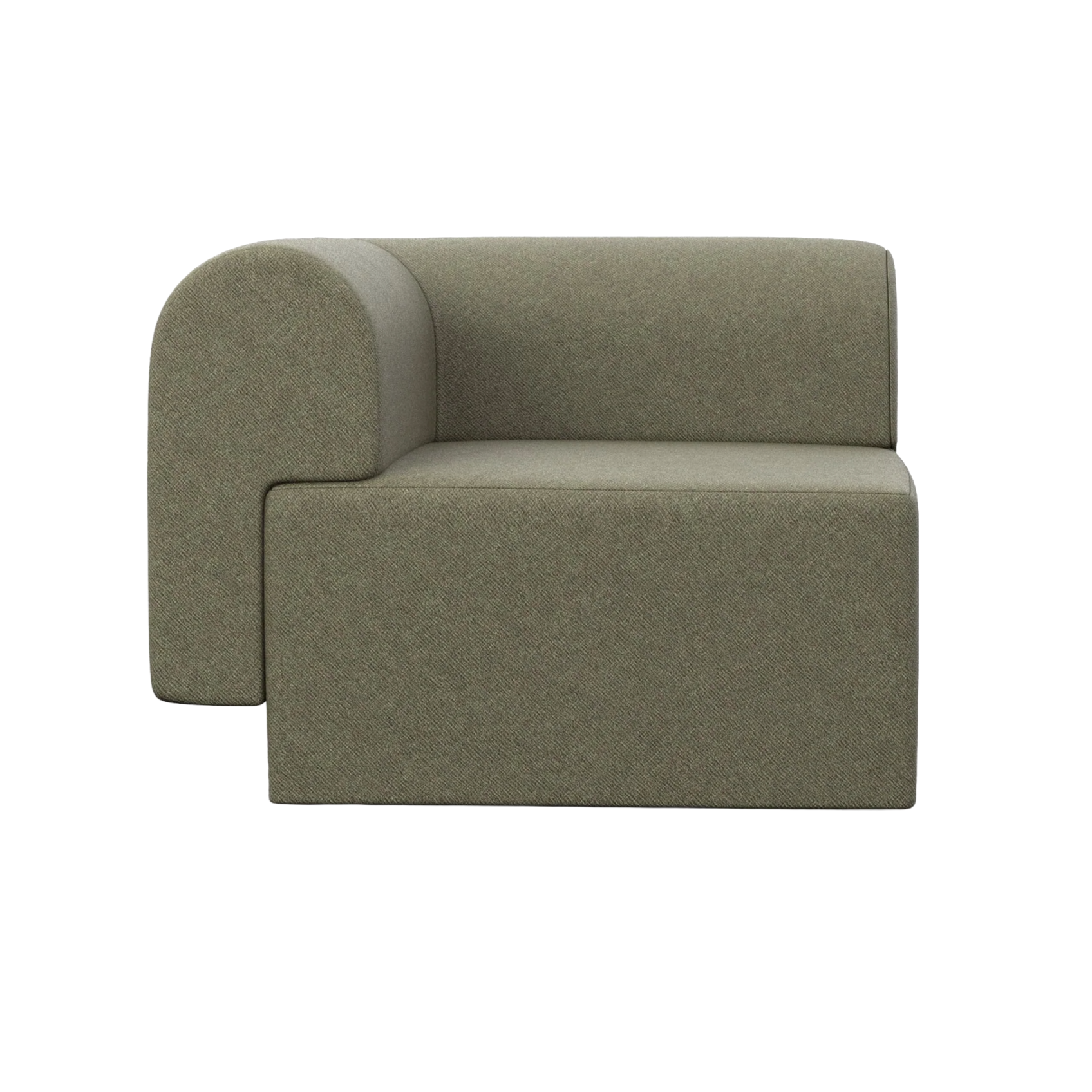 TORI Modular Sofa - Green Corner Module