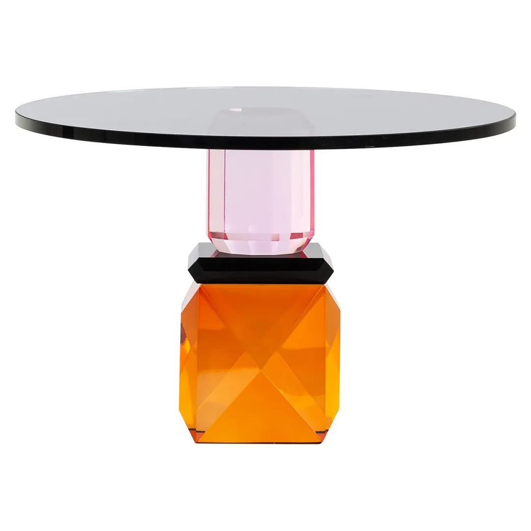 FEYA crystal Patera orange with pink