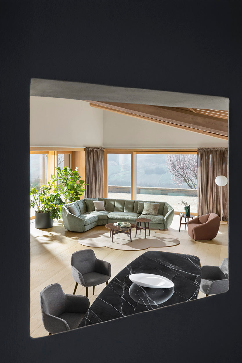 Stůl BREEZE černá deska s černým podstavcem