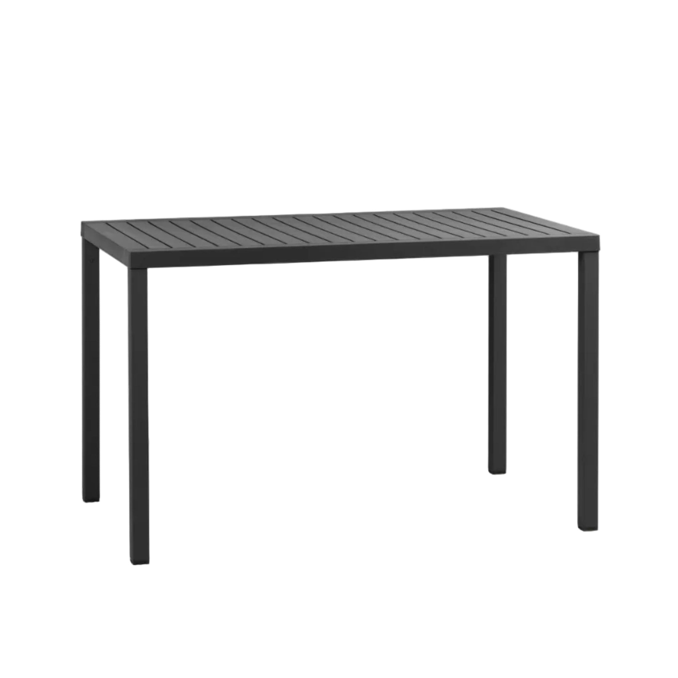 Antracitový venkovní stůl CUBE