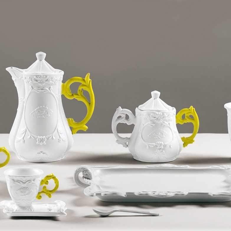 Cukiernica I-WARES I-SUGAR żółty Seletti Eye on Design