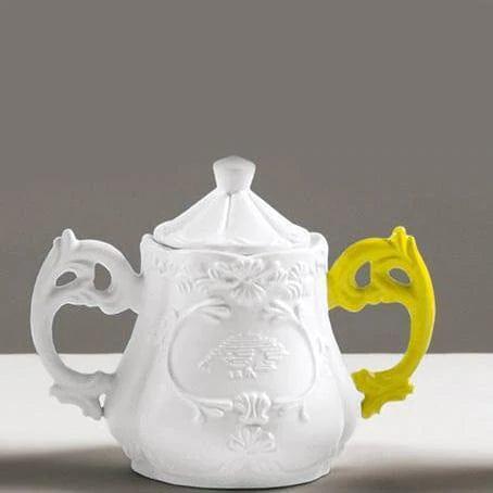 Cukiernica I-WARES I-SUGAR żółty Seletti Eye on Design