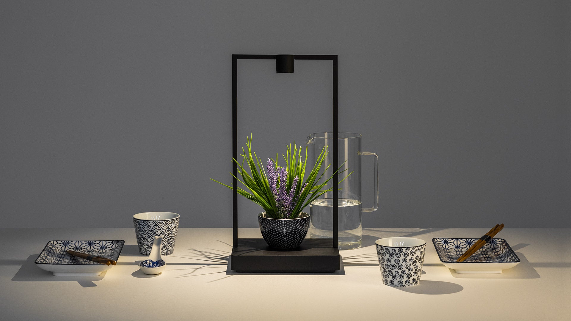 Přenosná lampa CURIOSITY černá