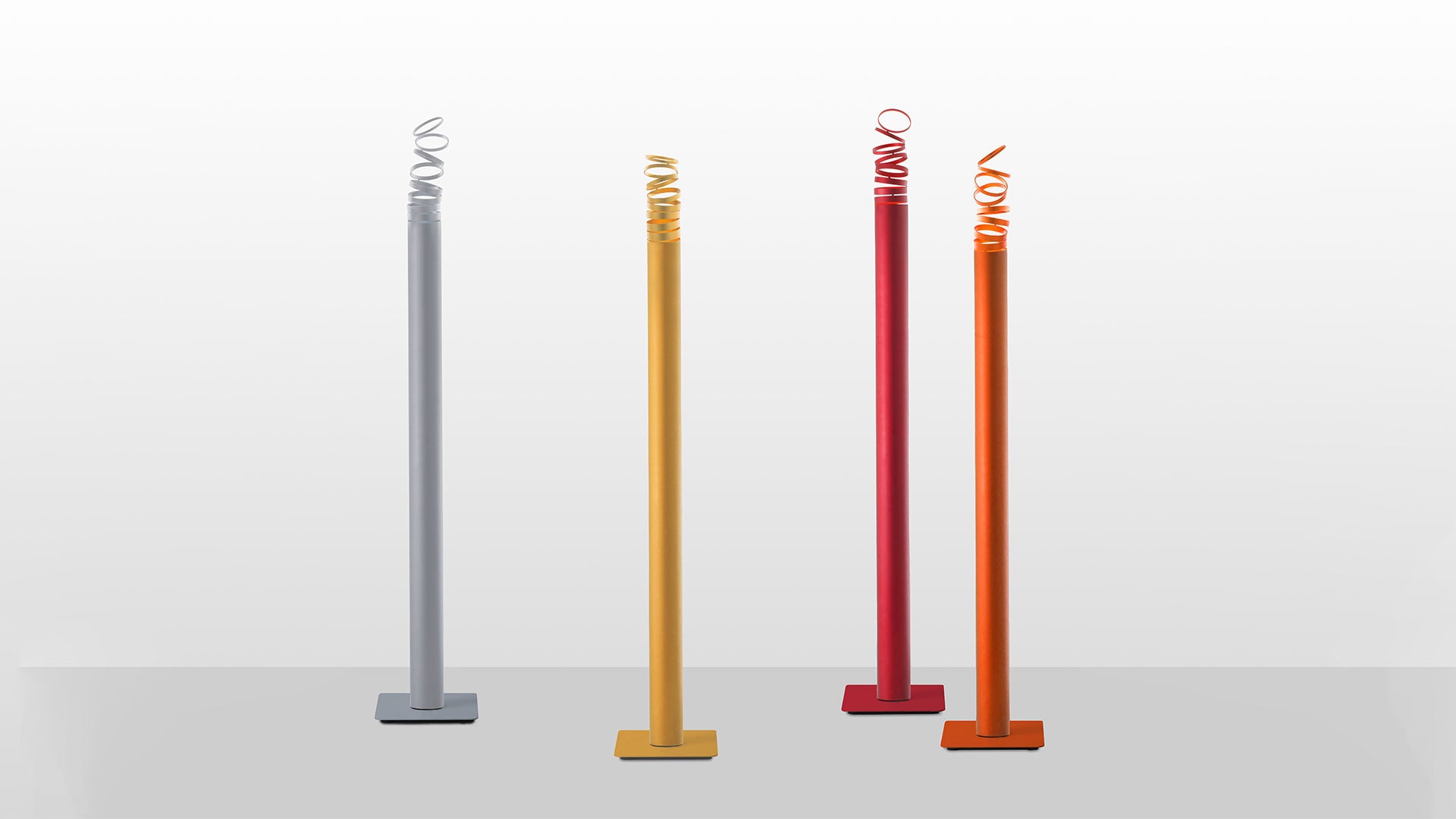 DECOMPOSE Orange Floor Lamp