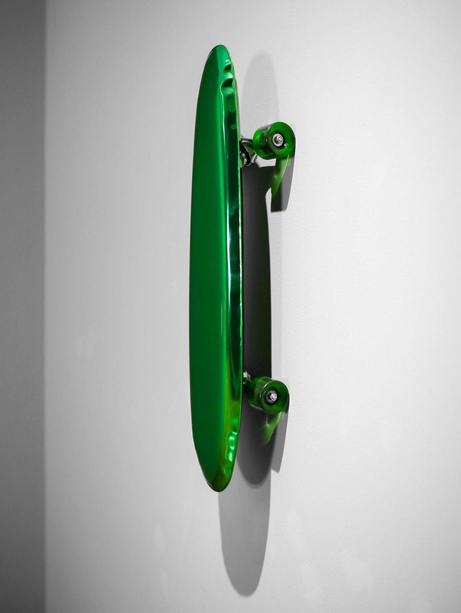 Dekoracja BOLID zielony inox – Zieta Studio