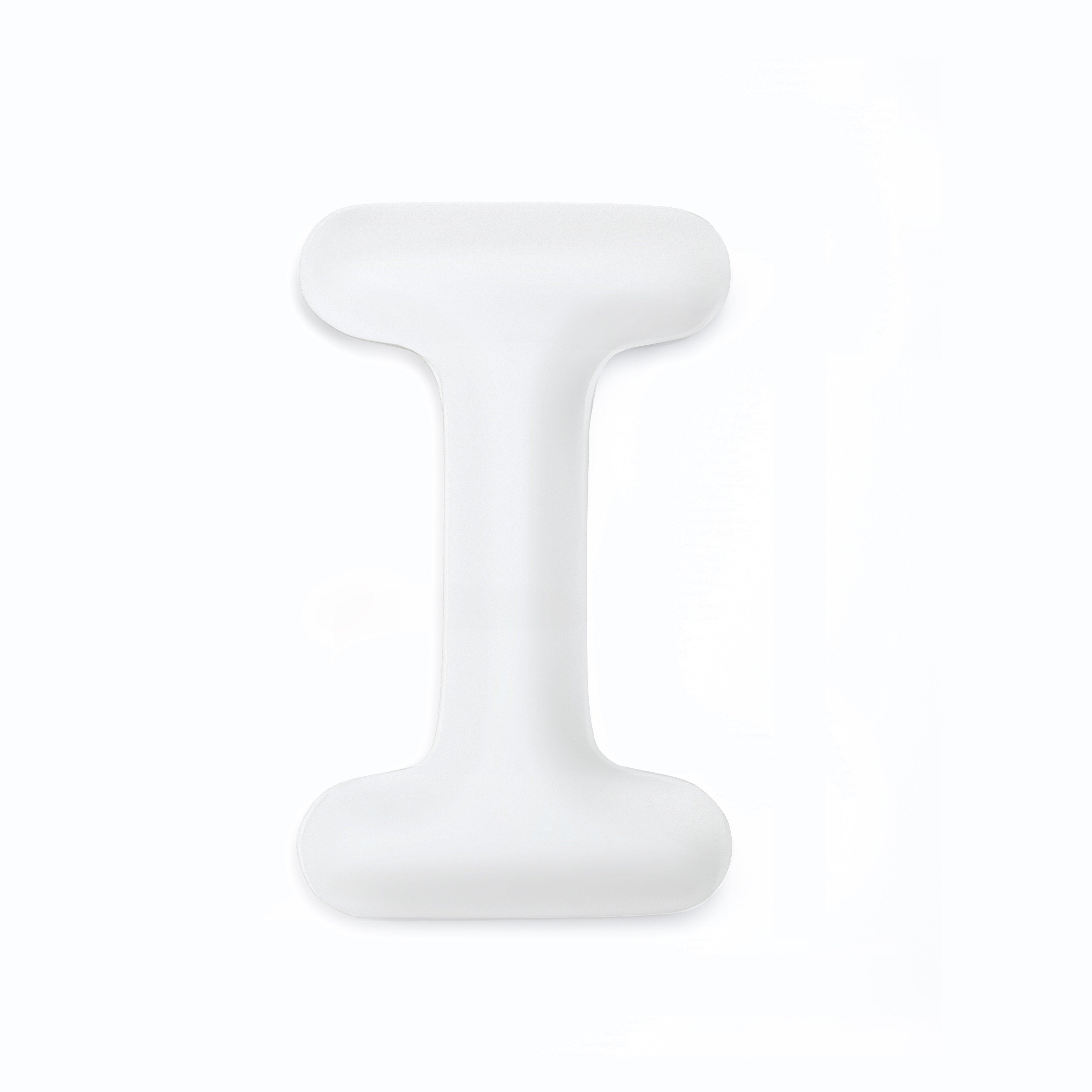 Dekoracja litera alfabetu FIDU biały mat Zieta Studio I Eye on Design