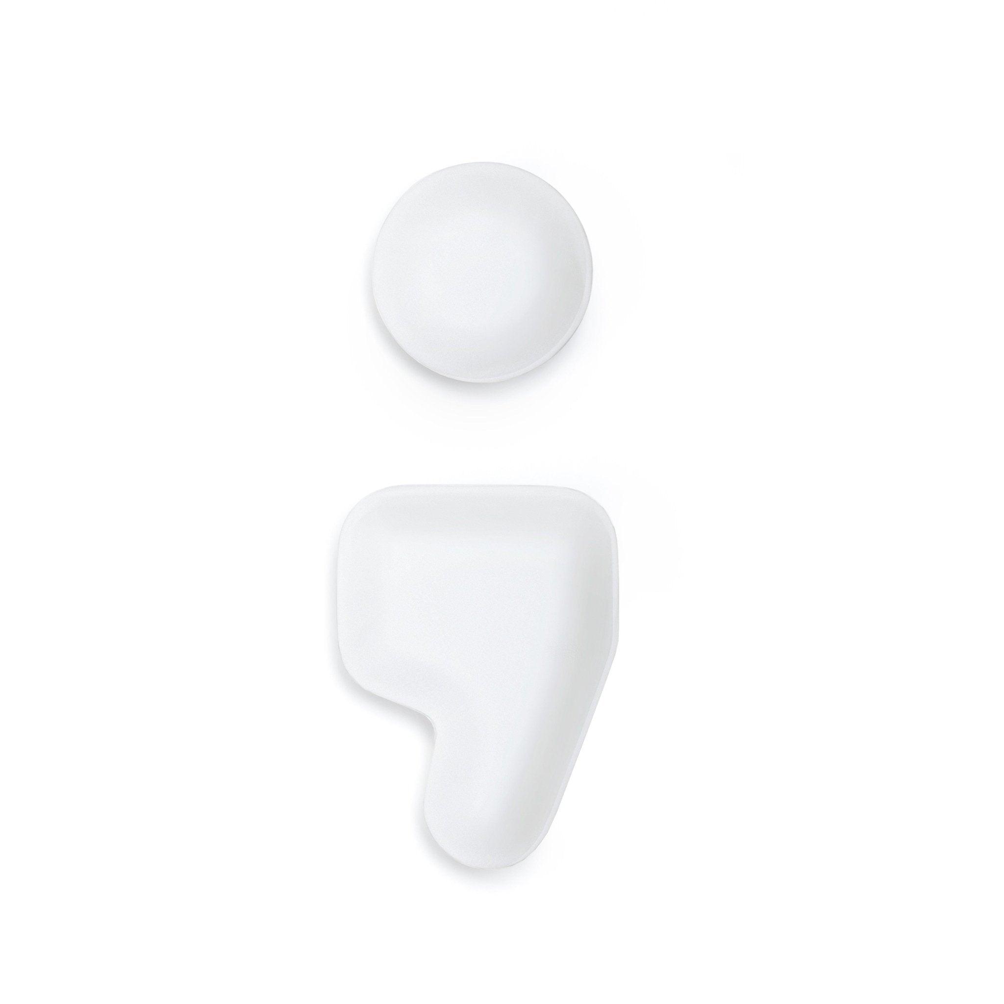 Dekoracja litera alfabetu FIDU biały mat Zieta Studio ; Eye on Design