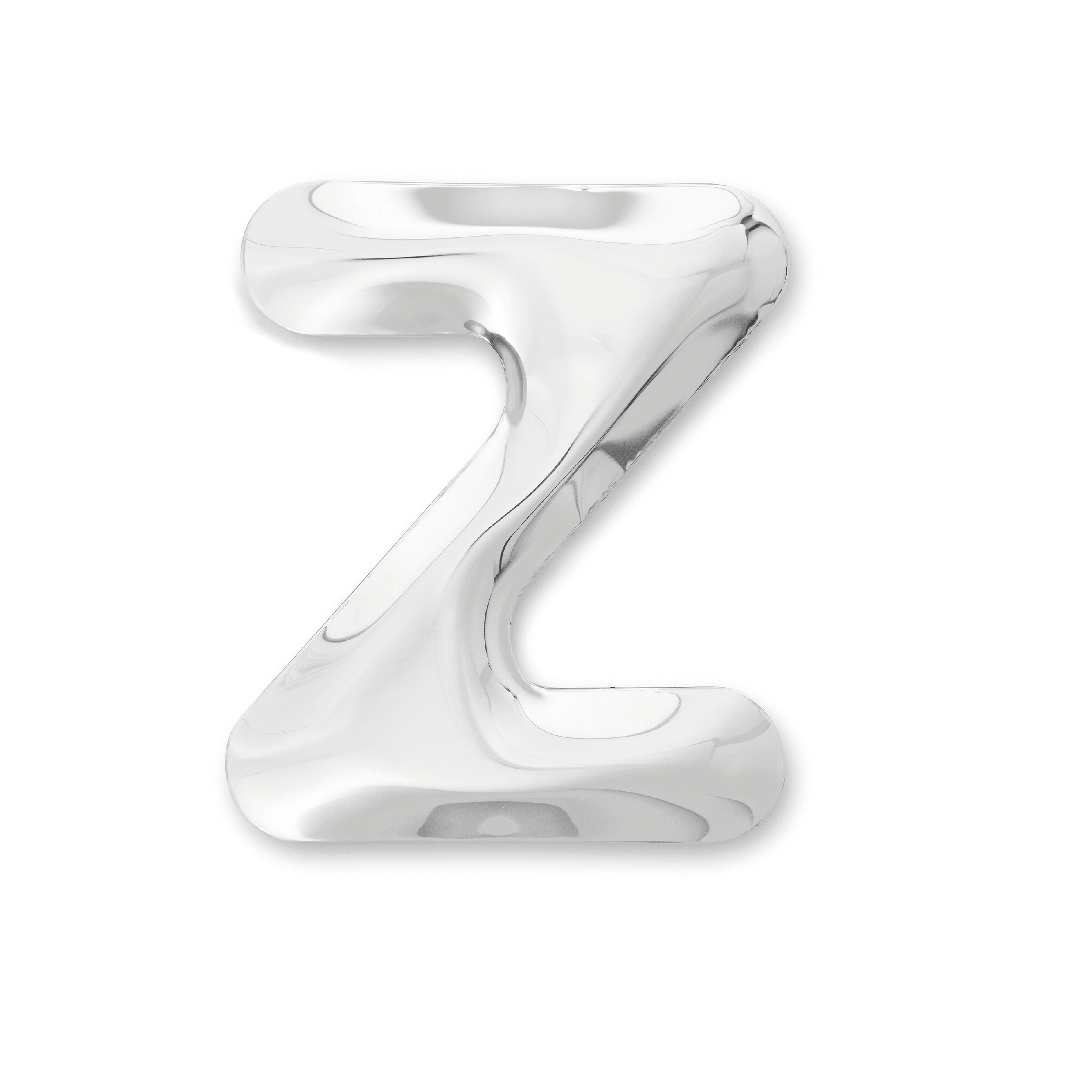 Dekoracja litera alfabetu FIDU inox Zieta Studio Z Eye on Design