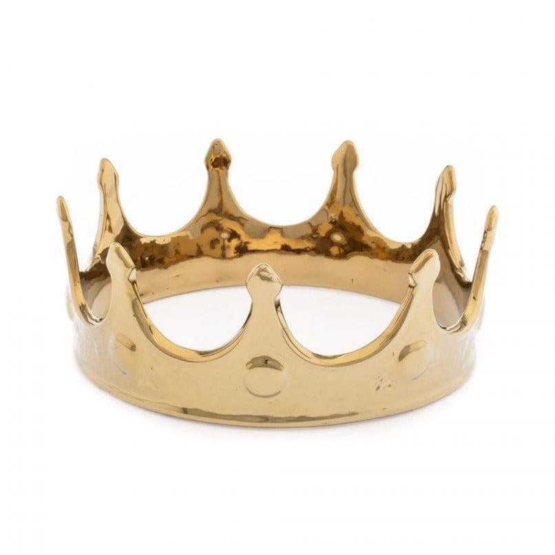 Dekoracja MEMORABILIA MY CROWN złoty Seletti Eye on Design