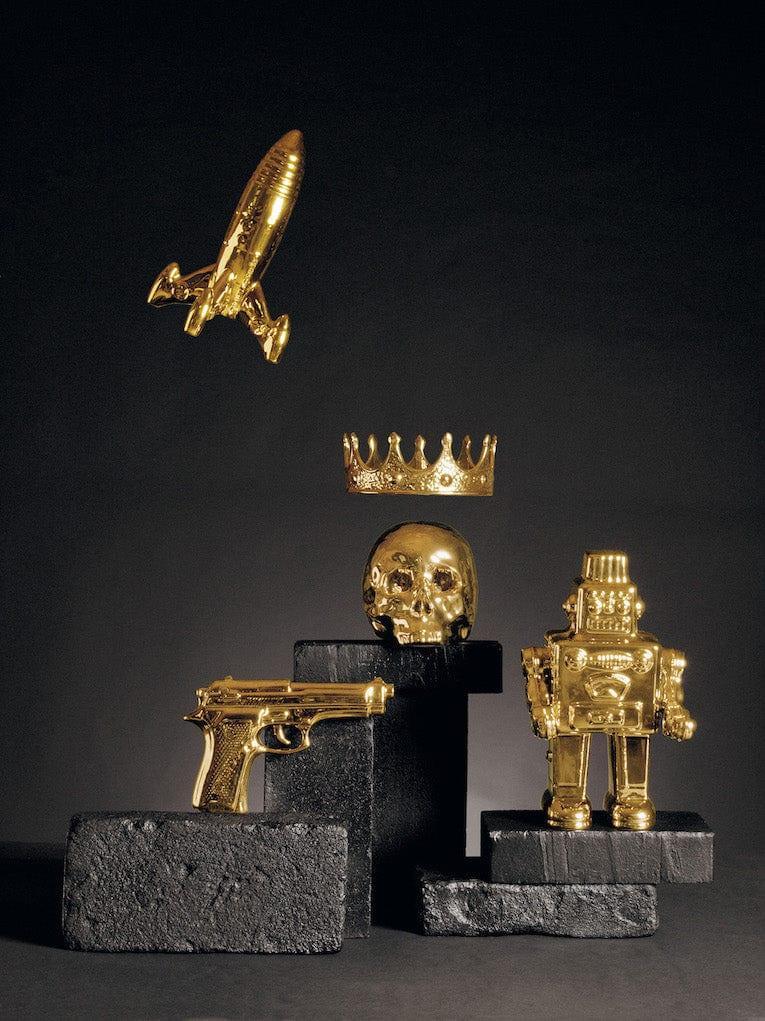 Dekoracja MEMORABILIA MY CROWN złoty Seletti Eye on Design