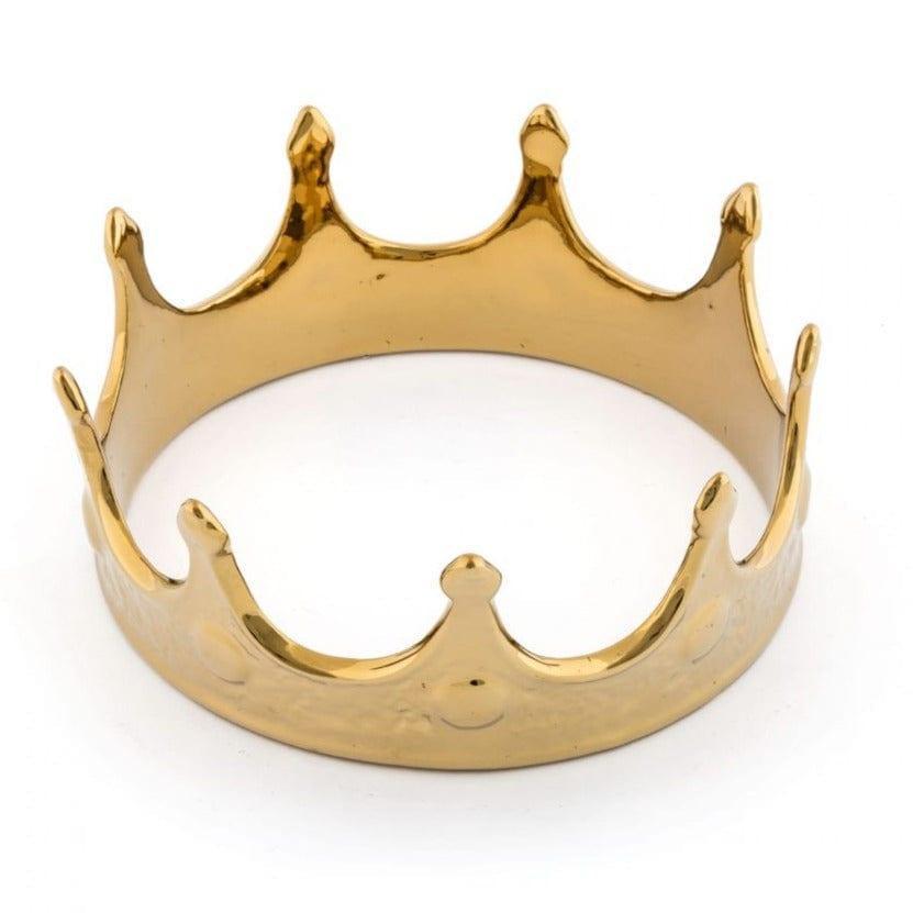 Dekoracja MEMORABILIA MY CROWN złoty Seletti Eye on Design