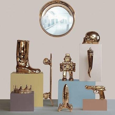 Dekoracja MEMORABILIA MY ROBOT złoty Seletti Eye on Design