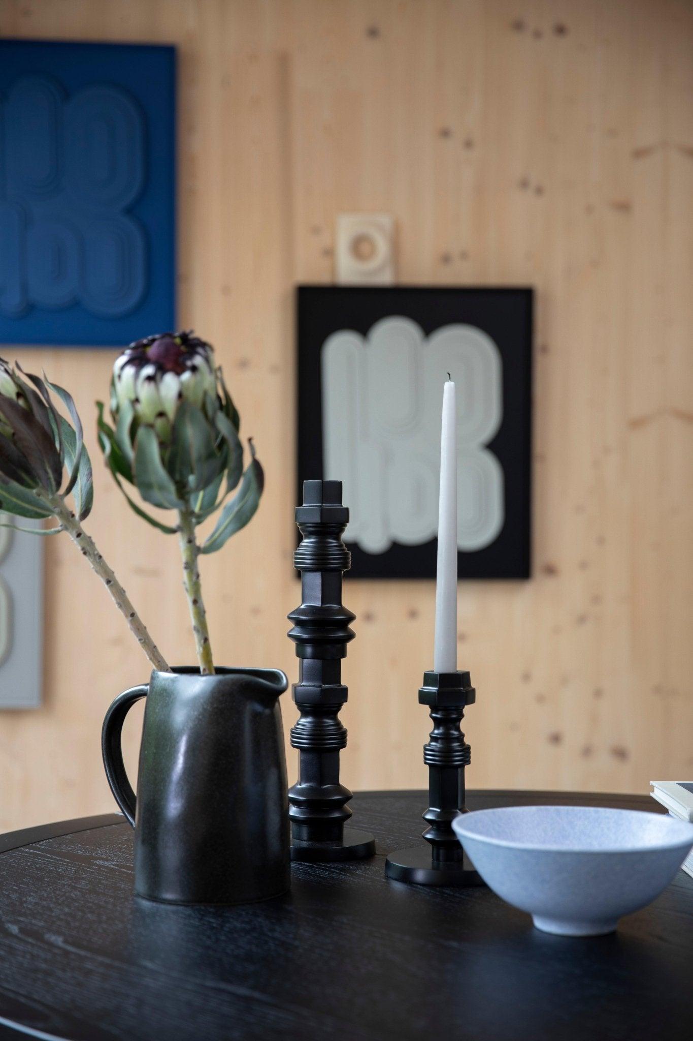 Dekoracja ścienna AUGUST czarny z białym Zuiver Eye on Design