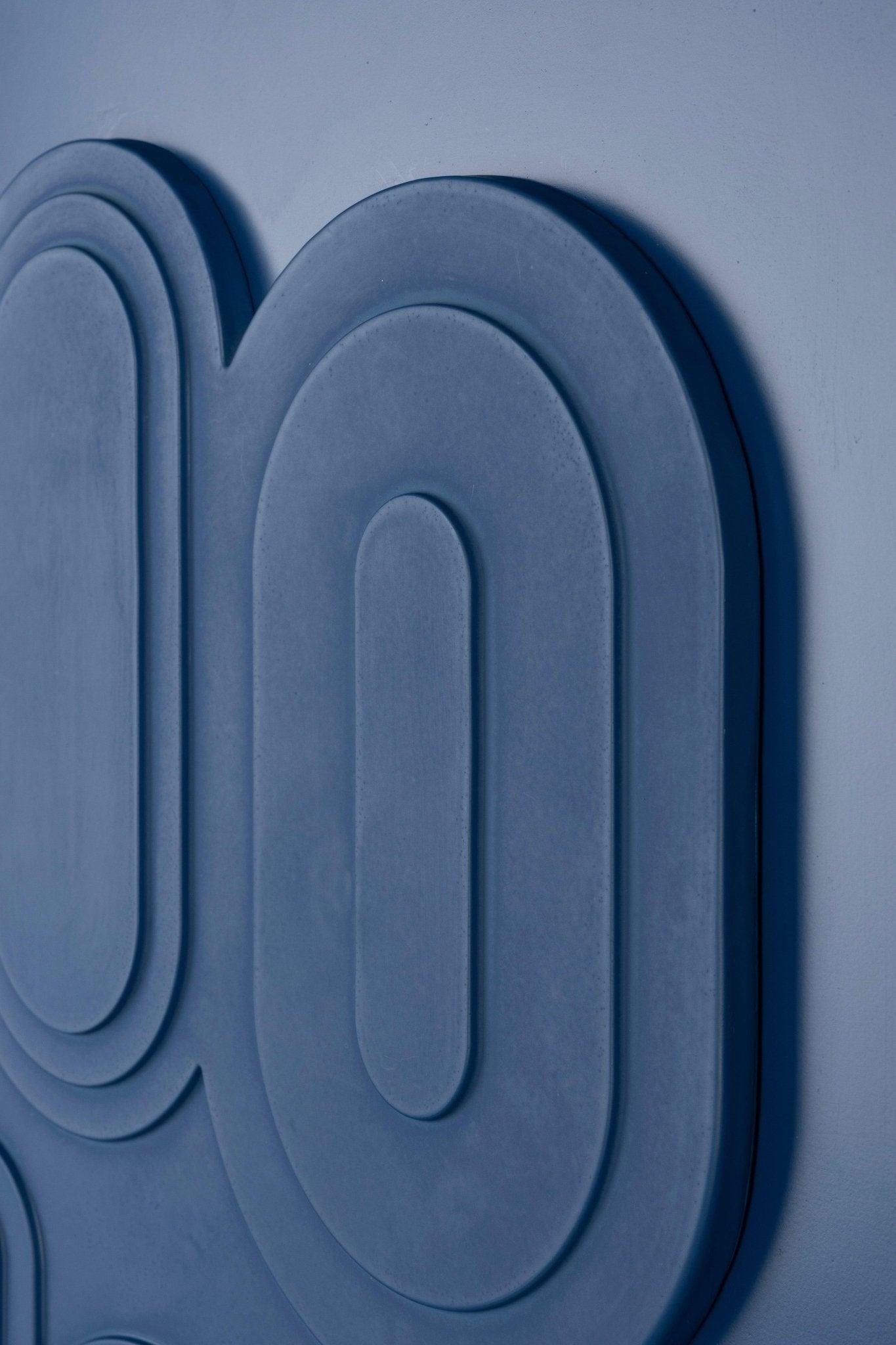 Dekoracja ścienna AUGUST niebieski Zuiver Eye on Design