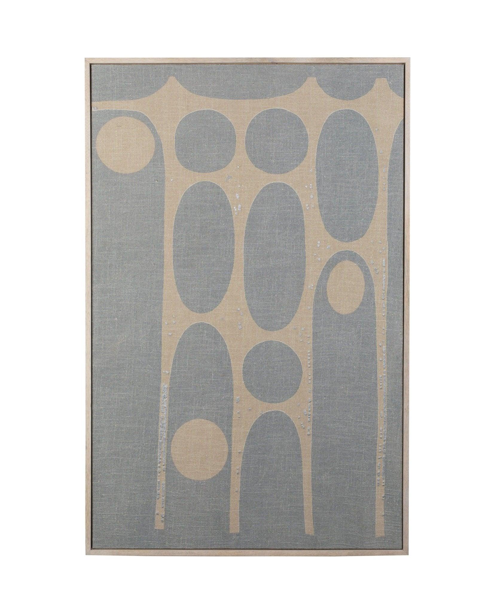 Dekoracja ścienna GALAXY błękitna tkanina Zuiver Eye on Design