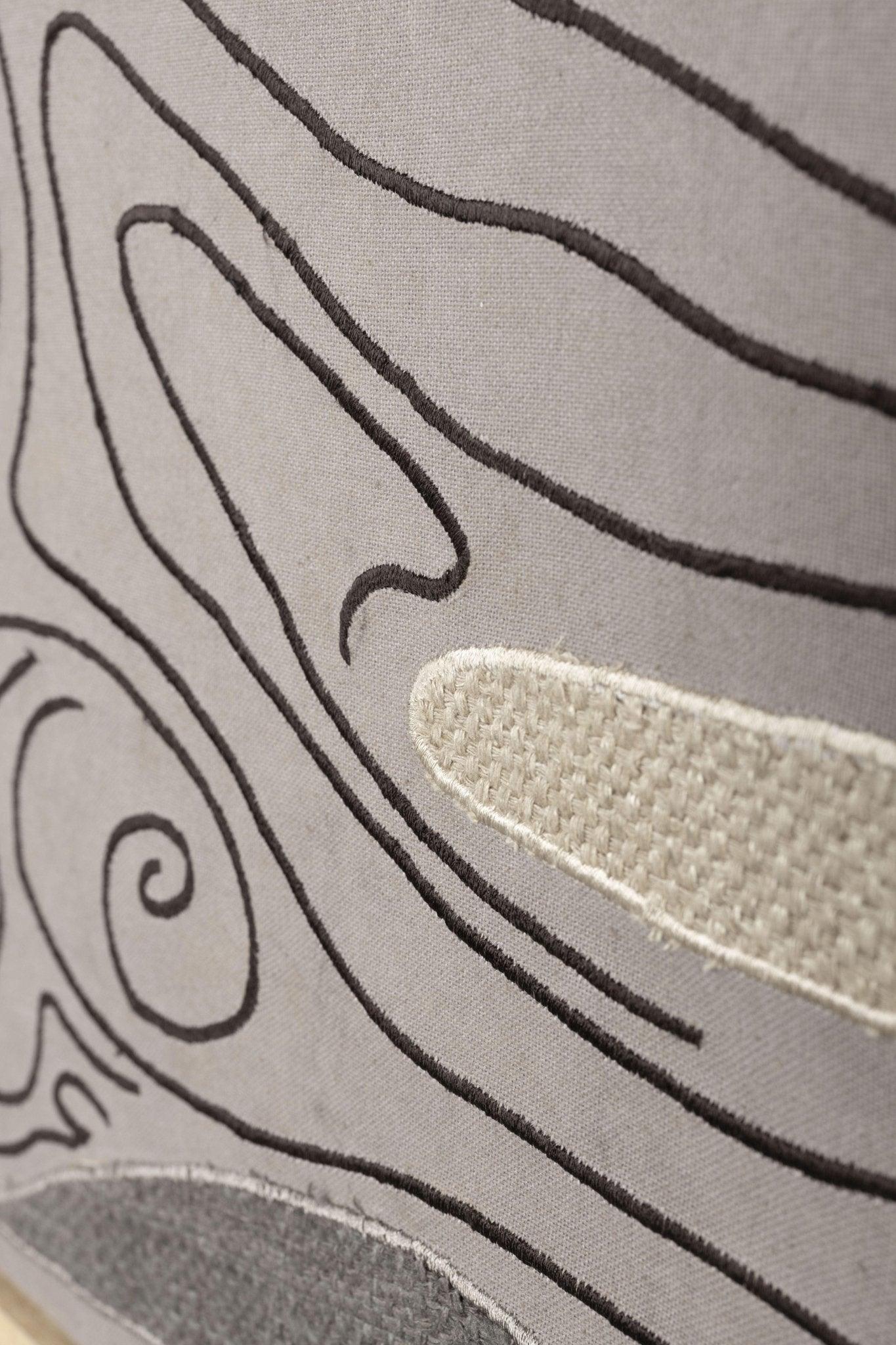 Dekoracja ścienna SHALLOW beżowa tkanina Zuiver Eye on Design