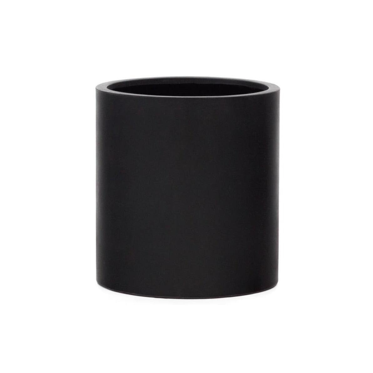 Donica ogrodowa okrągła AIGUABLAVA czarny cement La Forma Ø52x55 cm Eye on Design