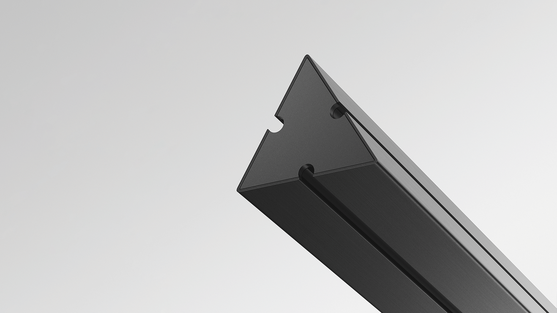 Závěsné svítidlo DREISPITZ HORIZONTAL černé