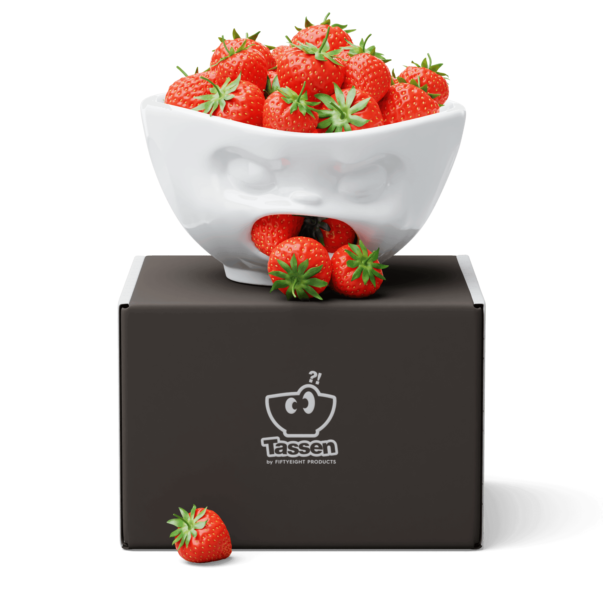 Duża miska BARFING biały 58products Eye on Design