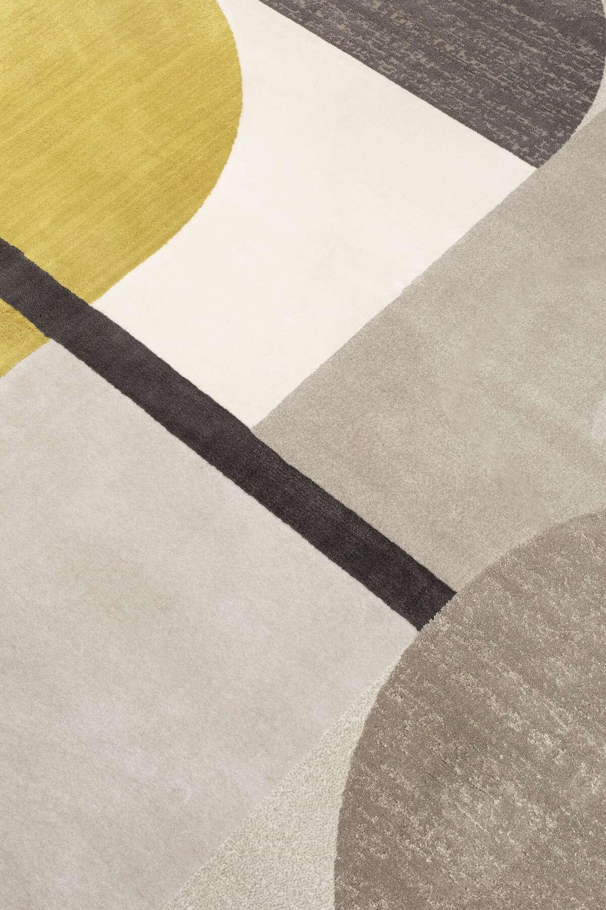 Dywan okrągły HILTON żółty - 240 cm Zuiver Eye on Design