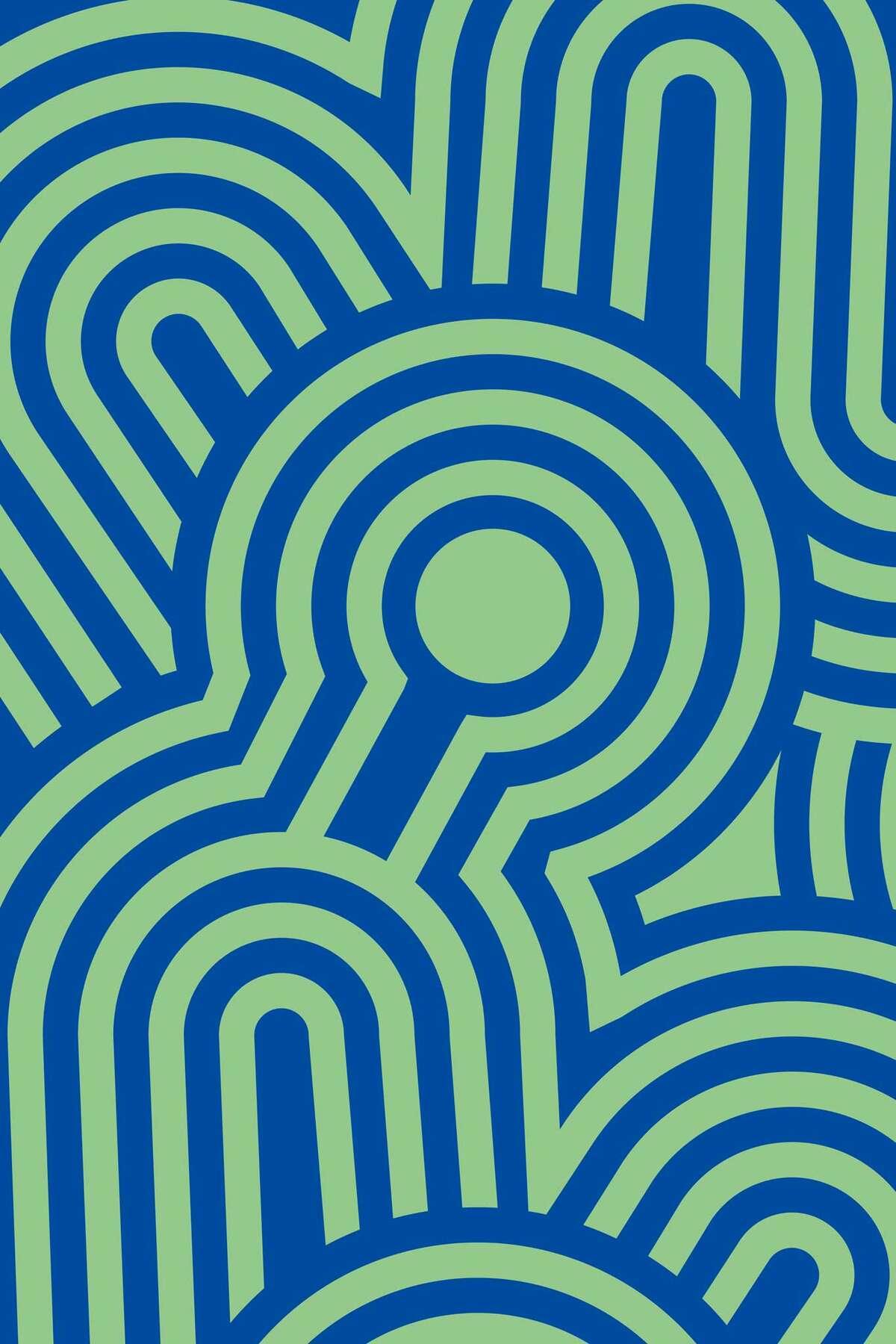 Dywan prostokątny STILEMA morski Qeeboo Eye on Design