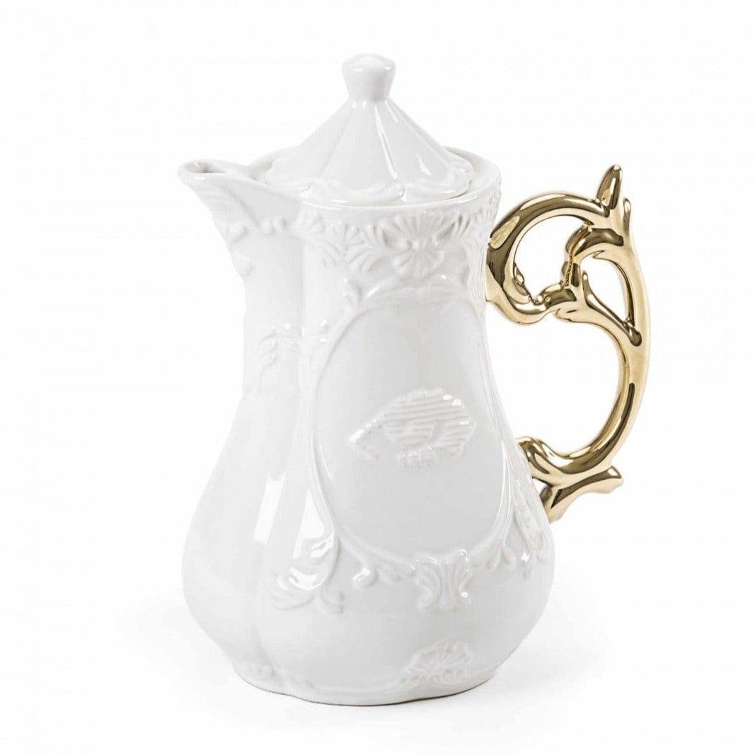 Dzbanek I-WARES I-TEAPOT złoty Seletti Eye on Design