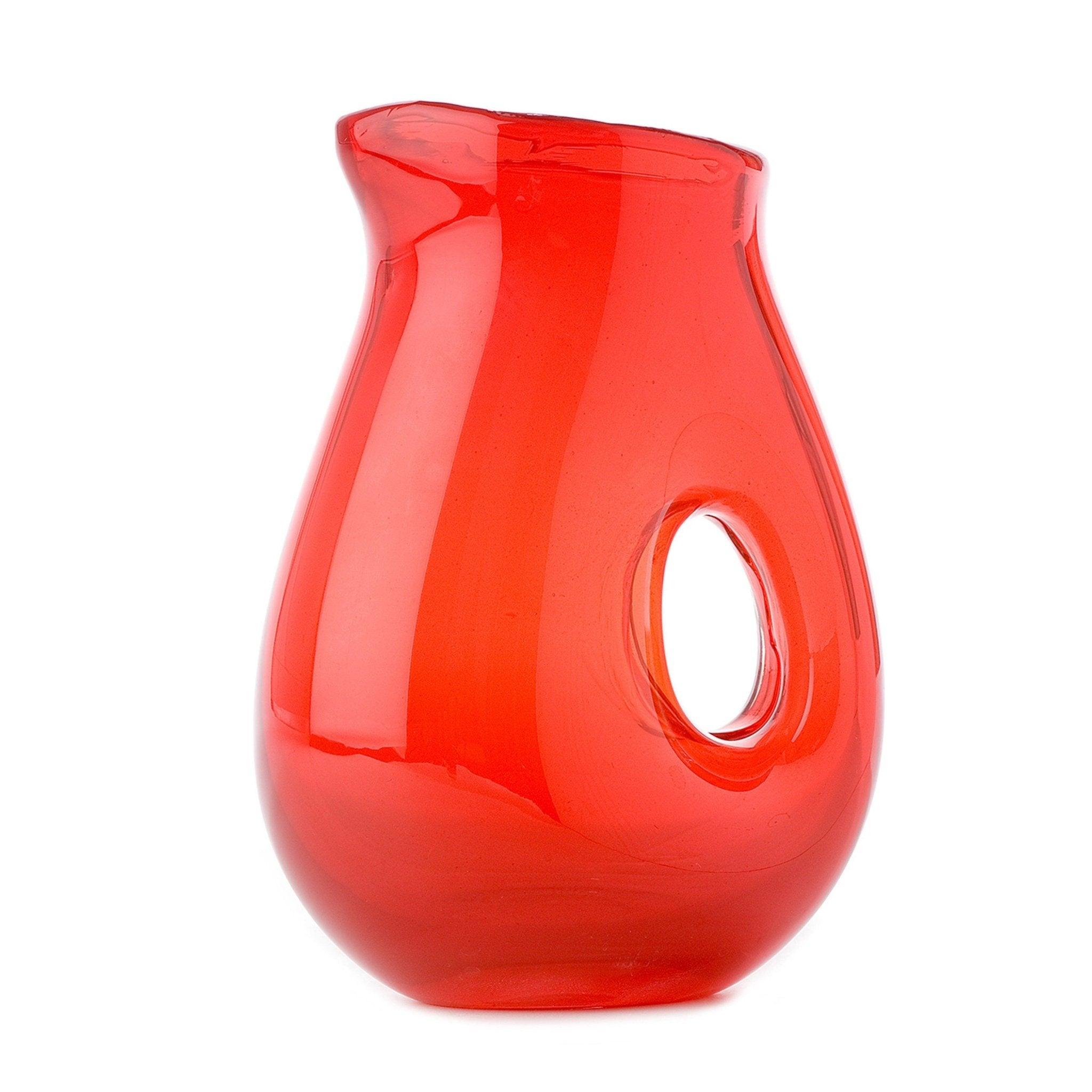Dzbanek JUG WITH HOLE czerwony Pols Potten Eye on Design