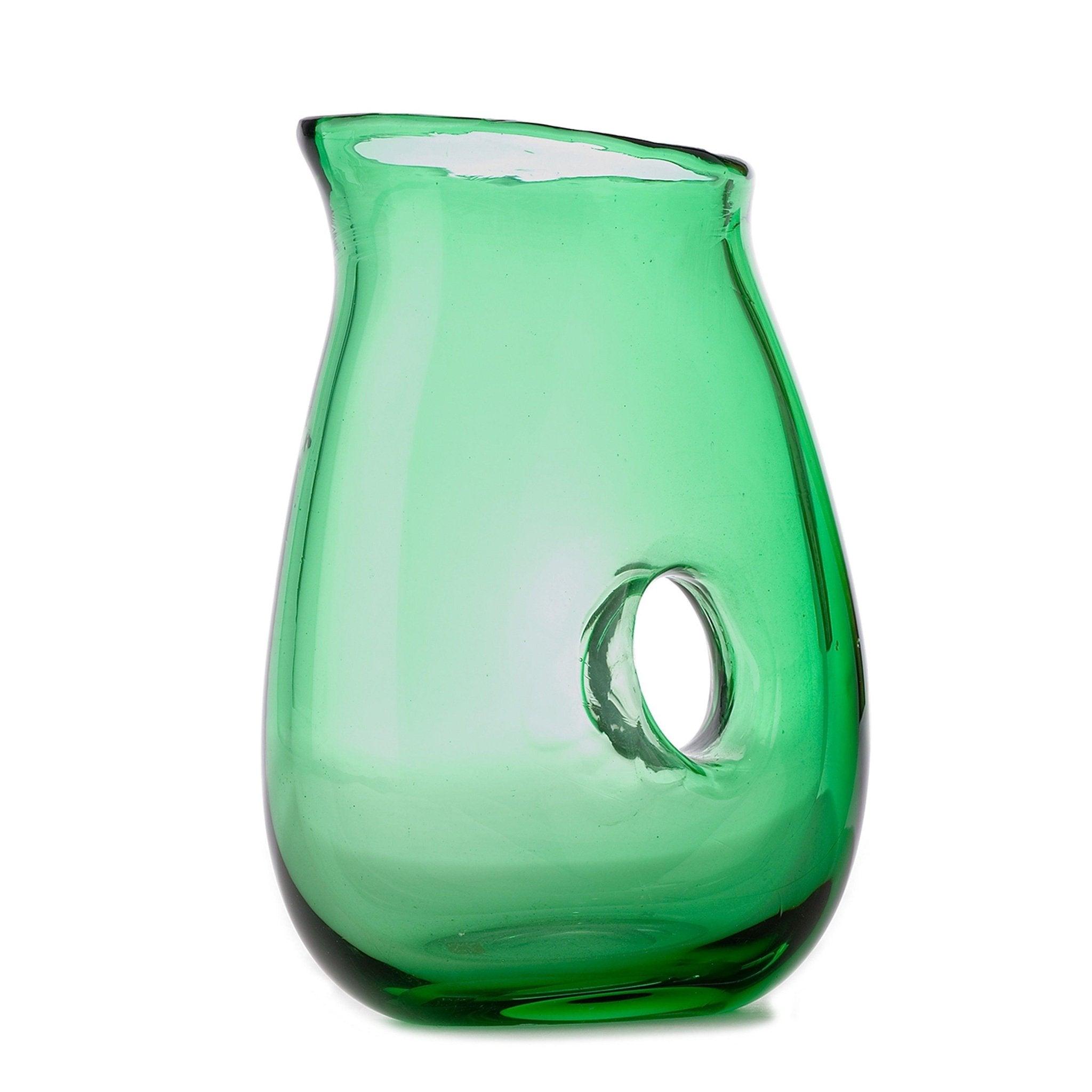 Dzbanek JUG WITH HOLE zielony Pols Potten Eye on Design