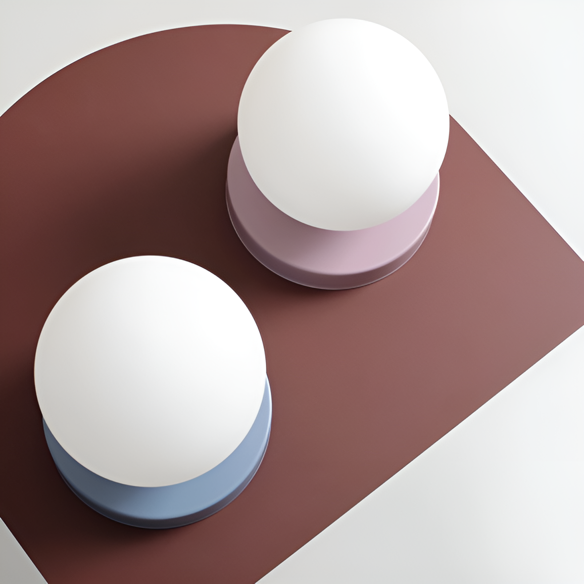 Blue Ball table lamp