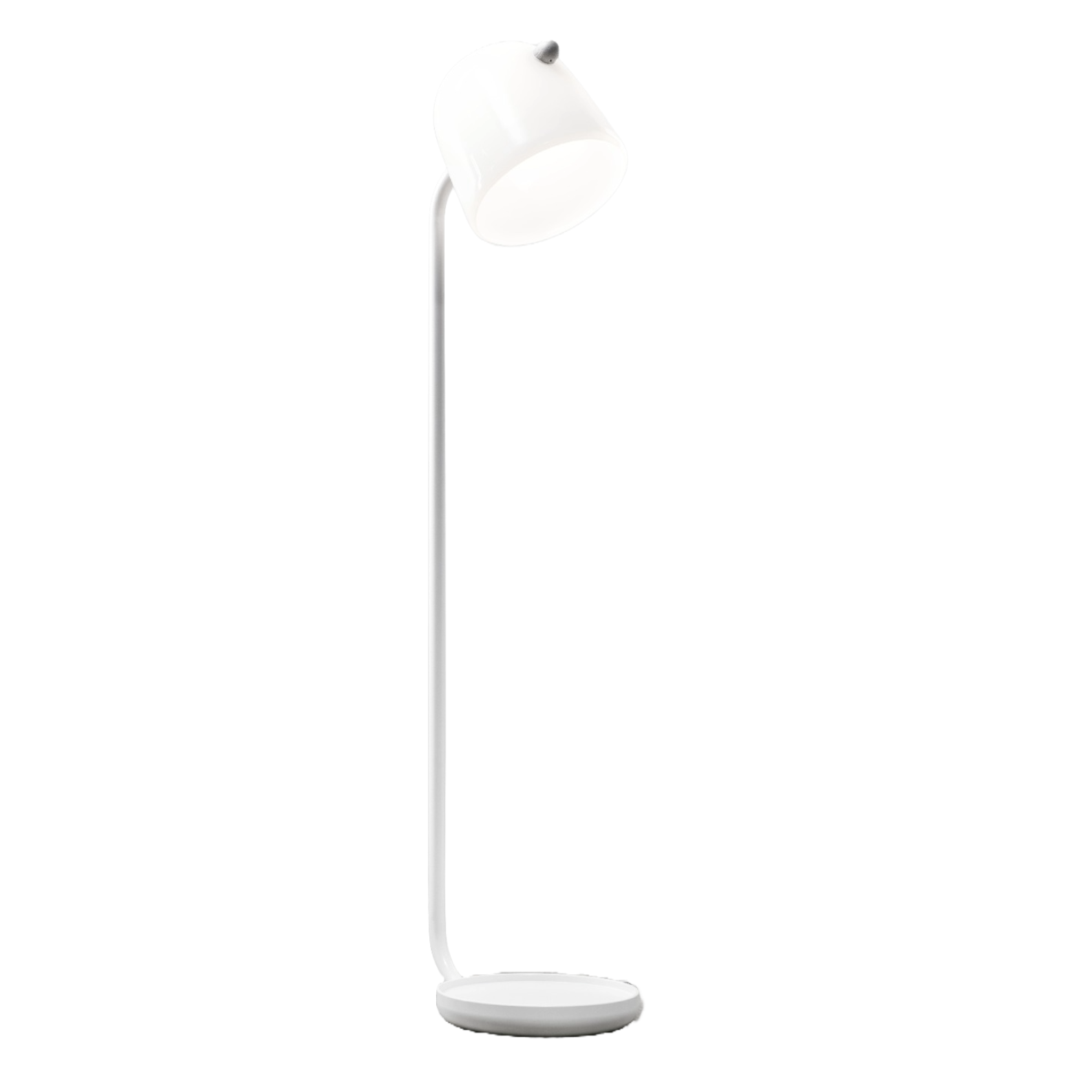 Stojací lampa MONA bílý podstavec