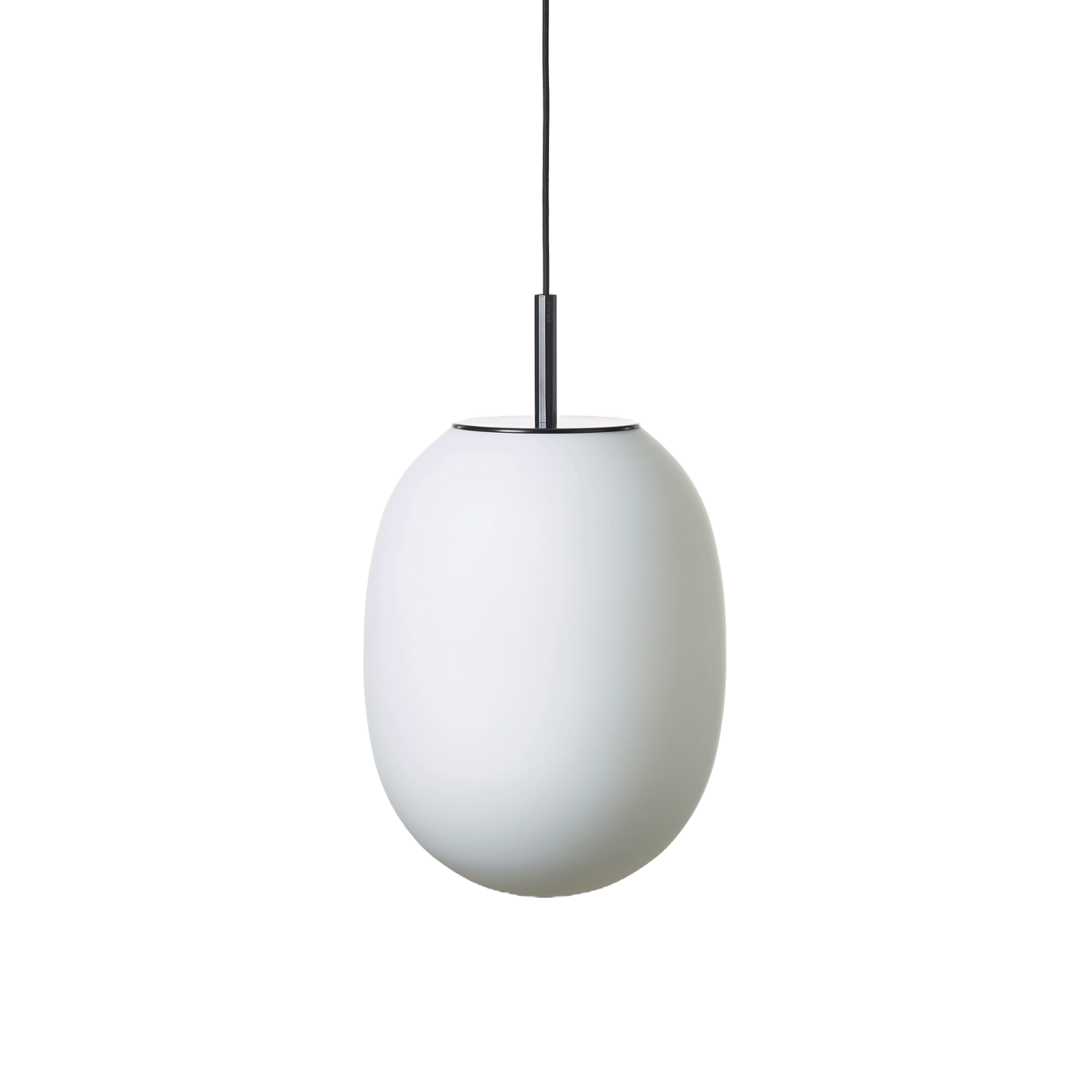 Závěsné svítidlo SFERA OVAL matné sklo