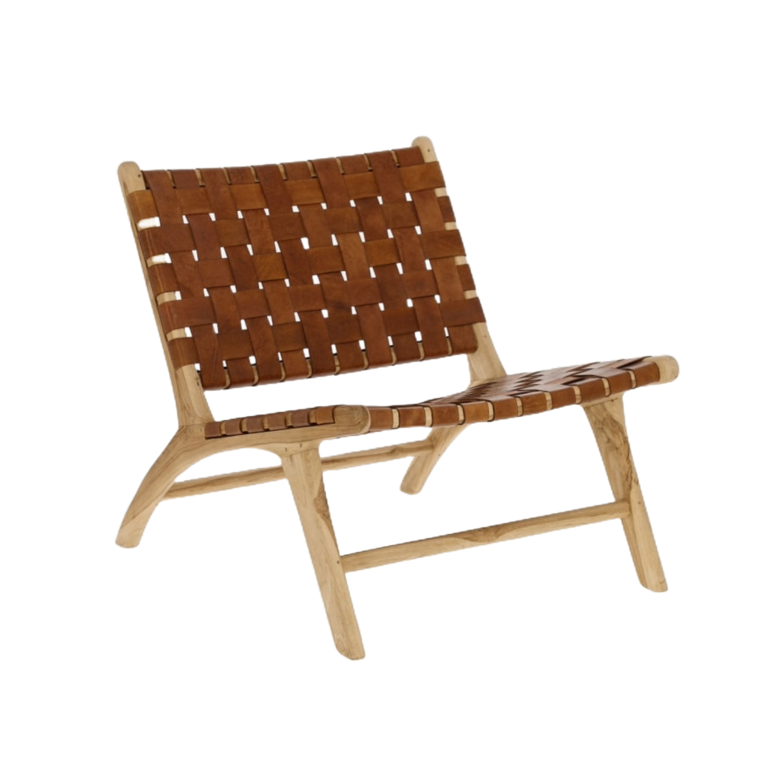 Křeslo CALIXTA hnědá kůže