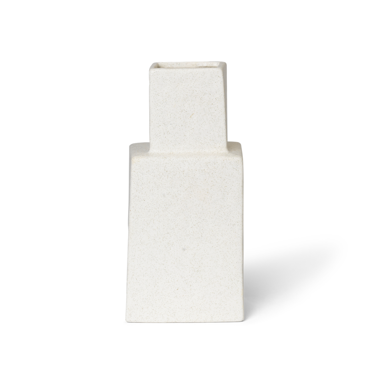 Váza KOA zlomená bílá