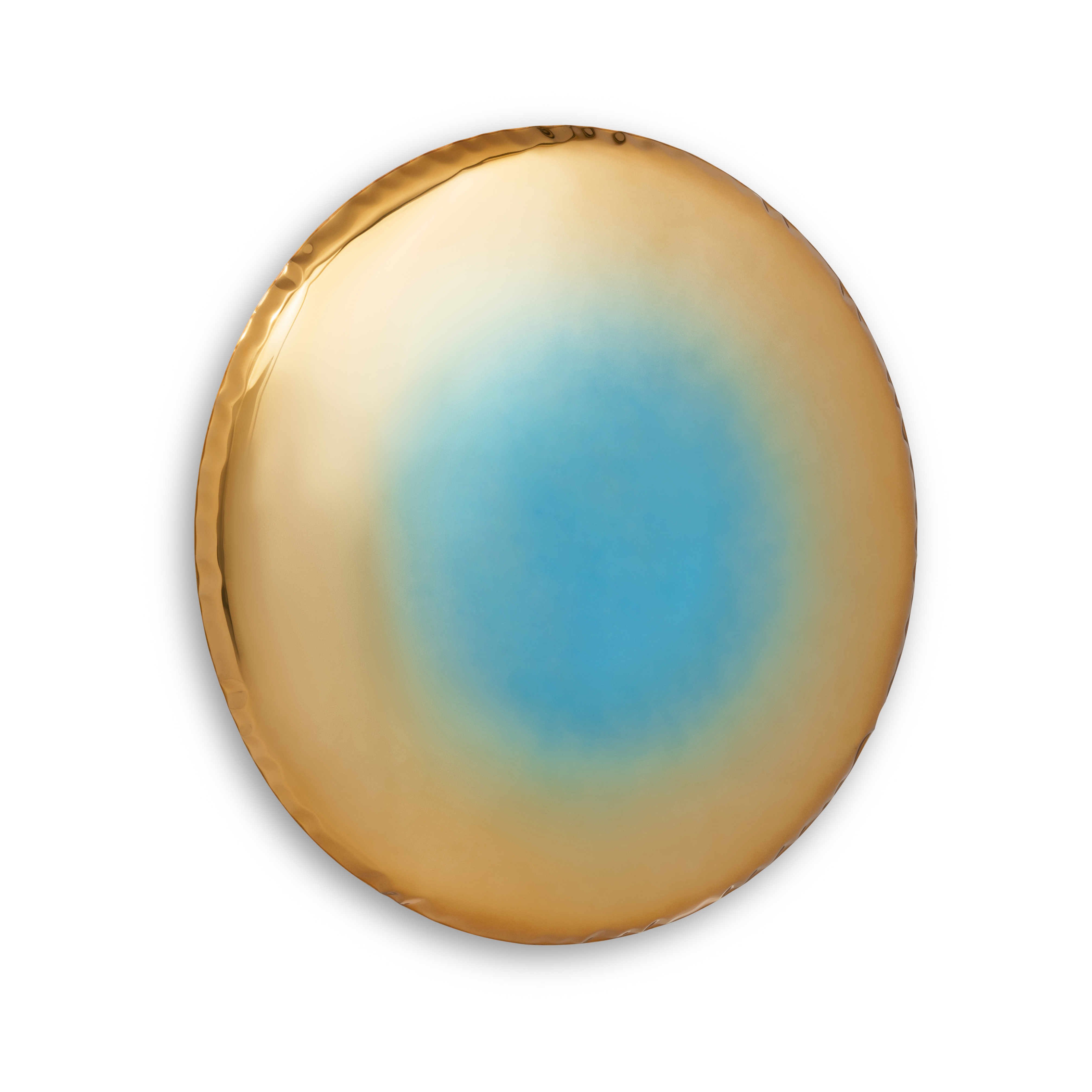 Lustr OKO přechodová helixová mlhovina safírově-topazová