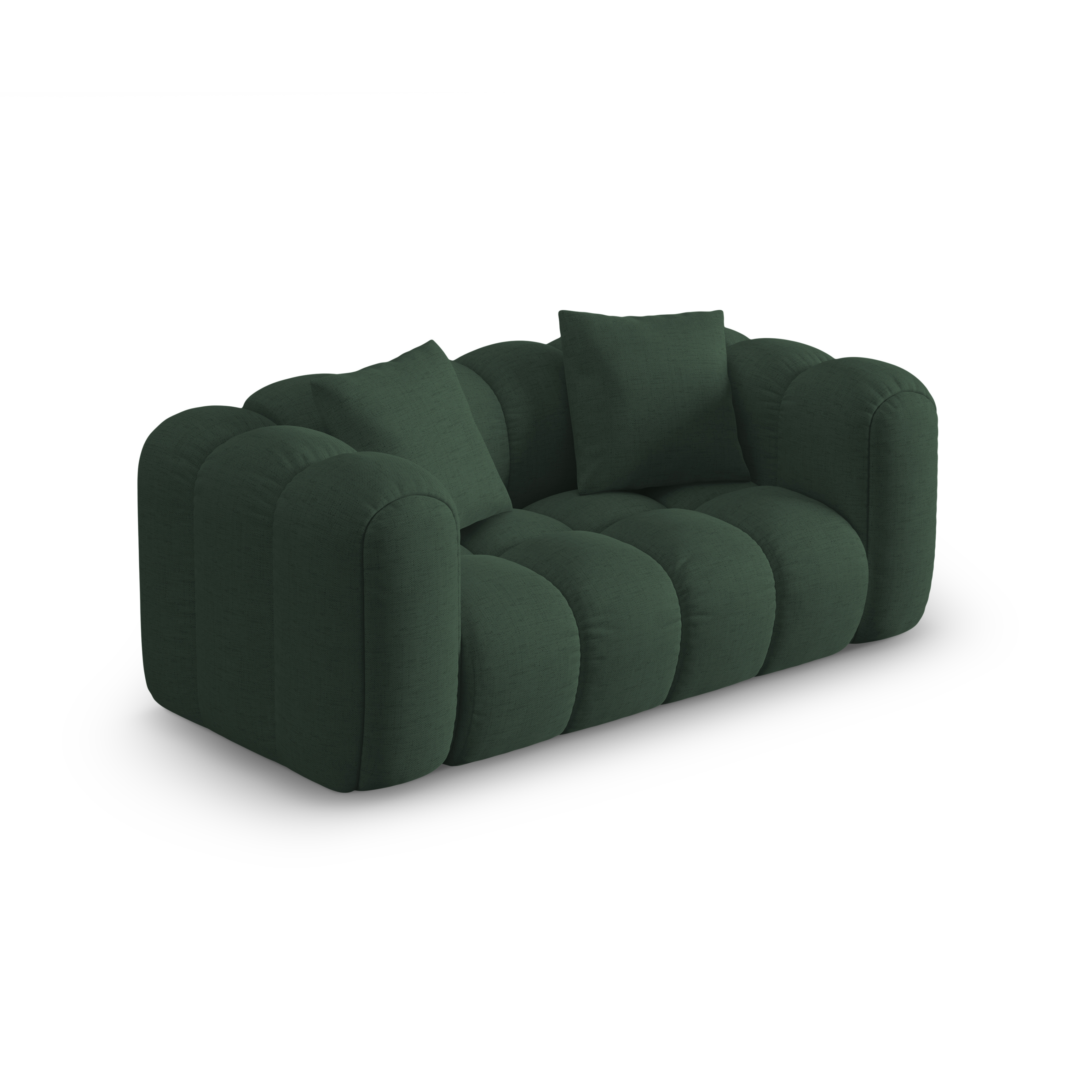Sofa pro 2 osoby ASTRO mořská zelená šenil