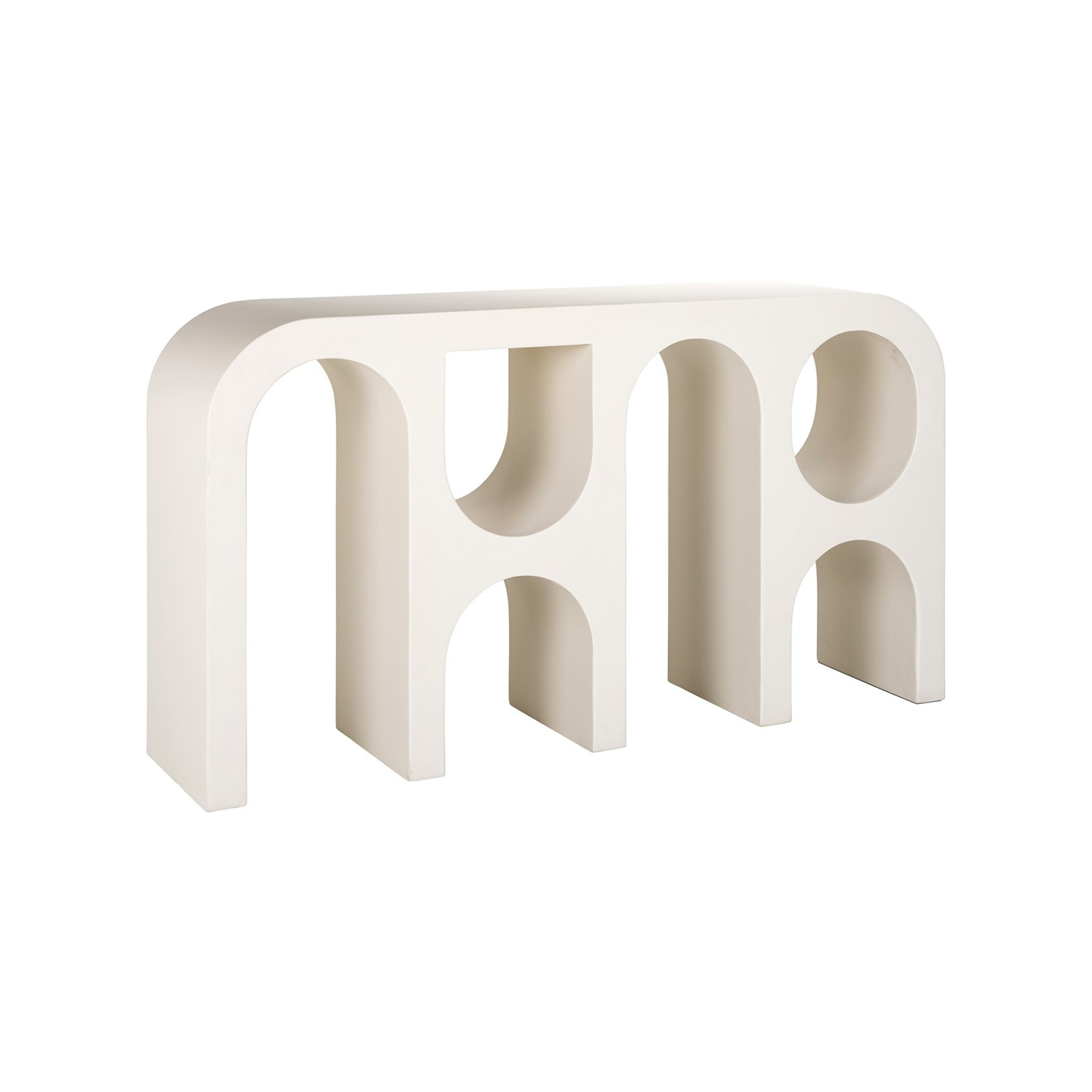 Konzole s oblouky BLOOMSTONE bílá