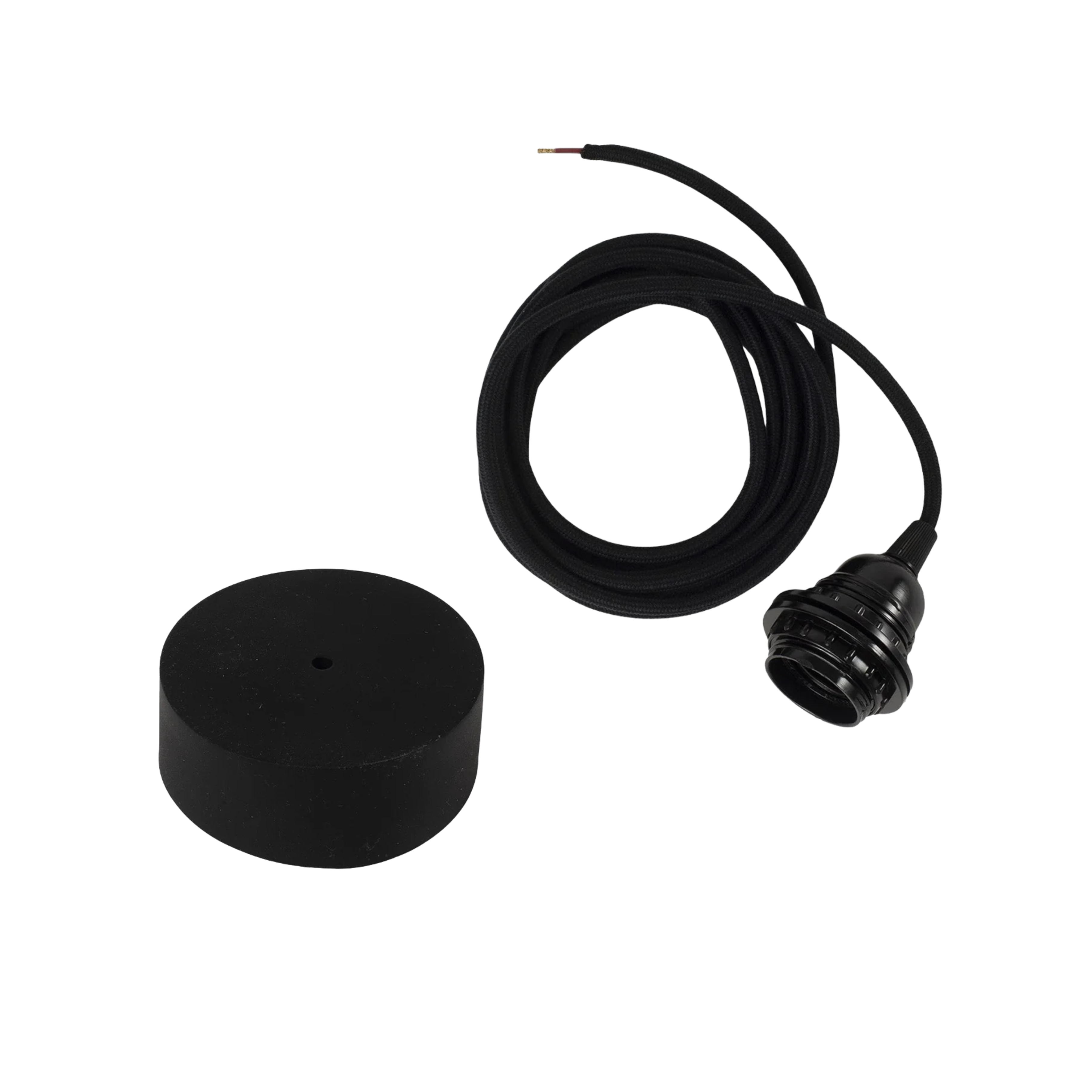 CORD Black Pendant Light Fixture