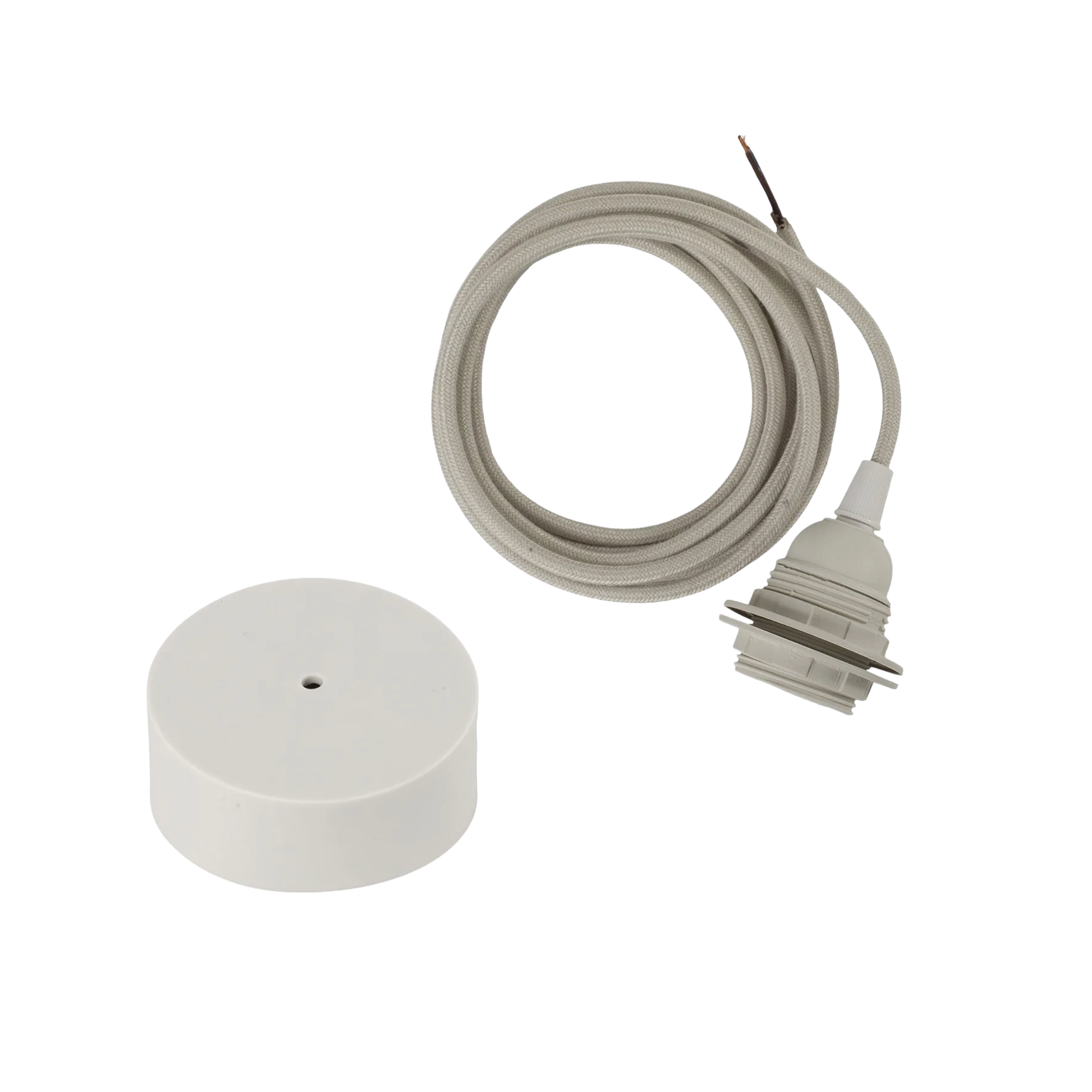 Montáž závěsné lampy CORD zlomená bílá
