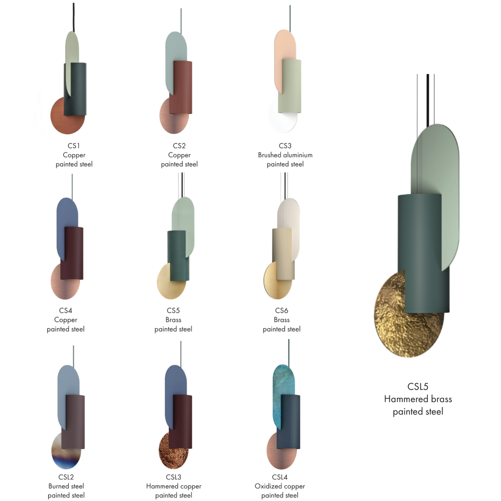 SUPREMATIC ONE customizable pendant lamp